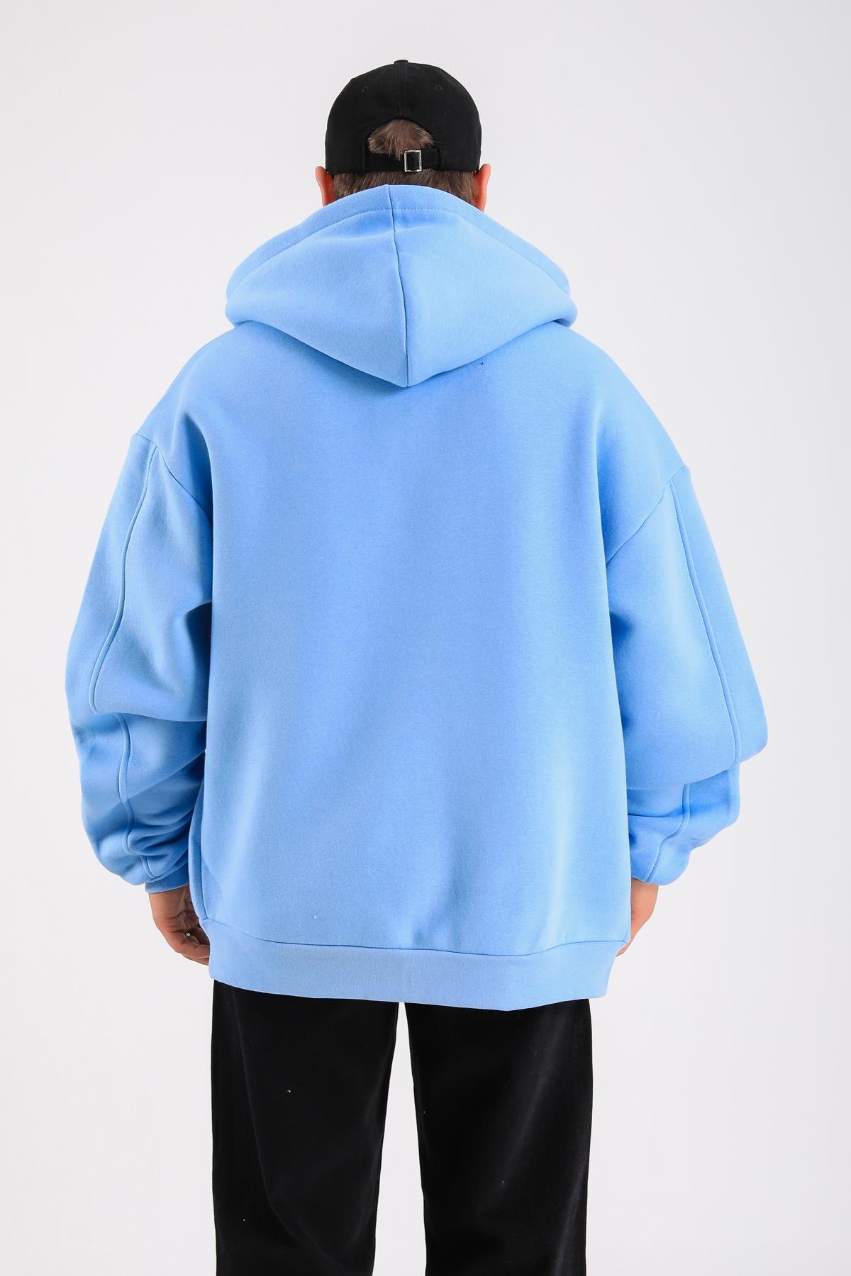 Mavi Basic Oversize Zipper Hoodie SW1315