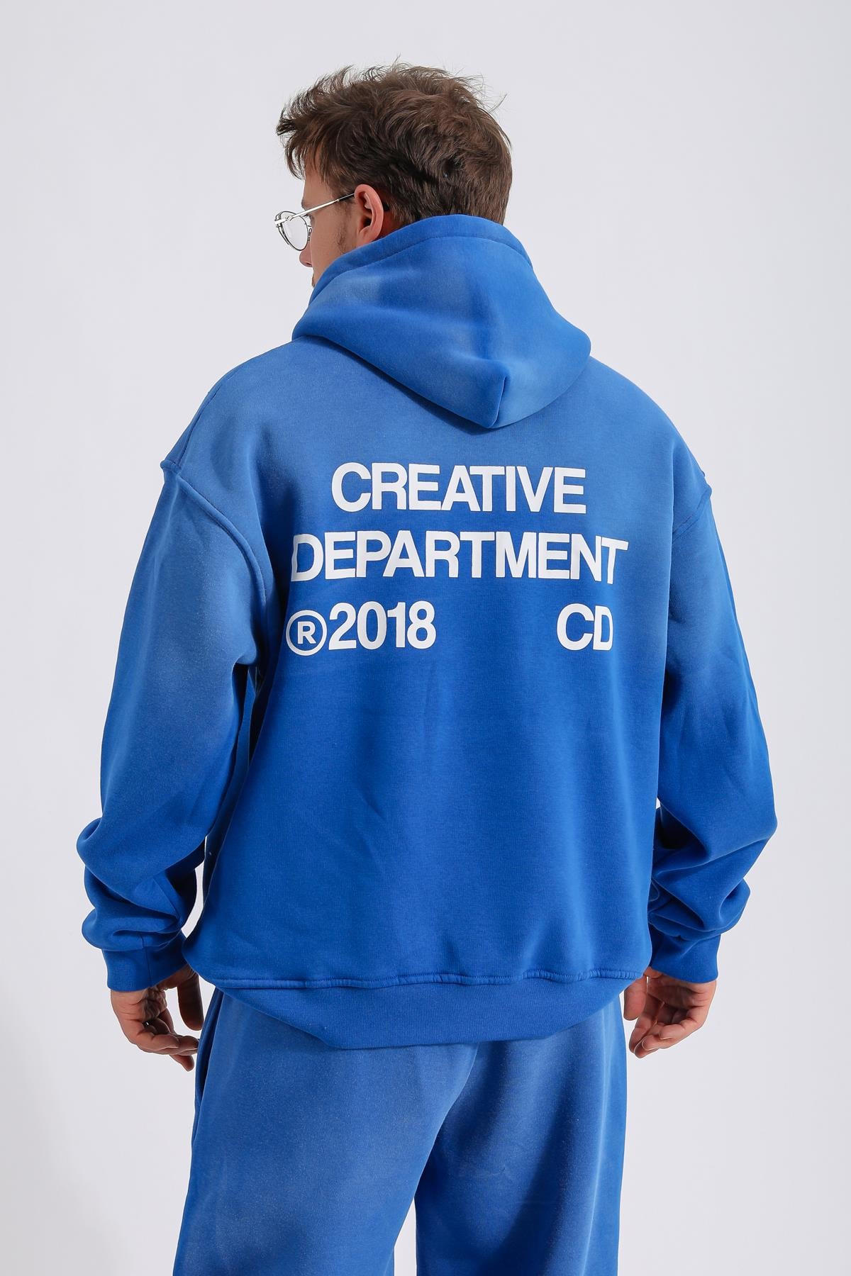 Mavi Spray Effect Oversize Rv Hoodie SW1356