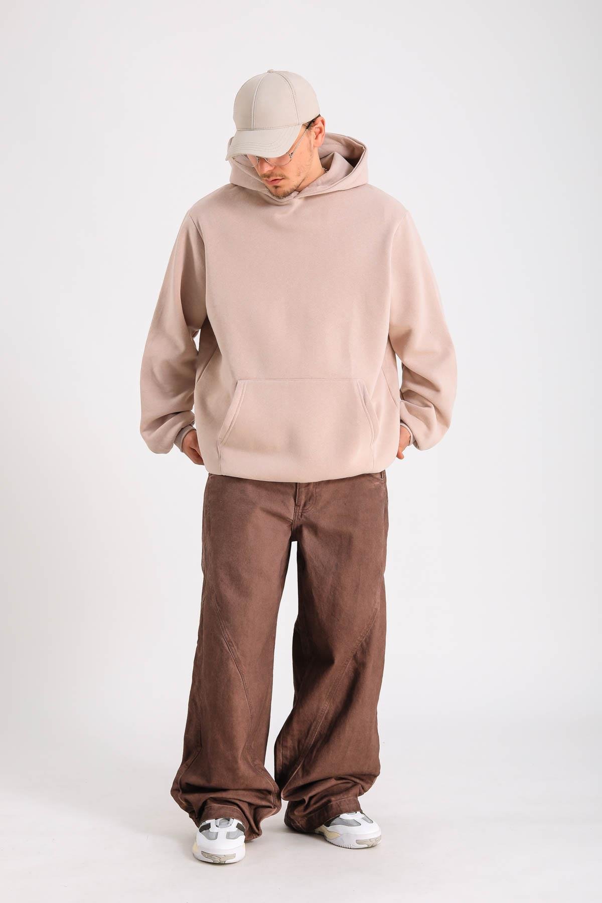 Nude Oversize Basic Hoodie SW1279