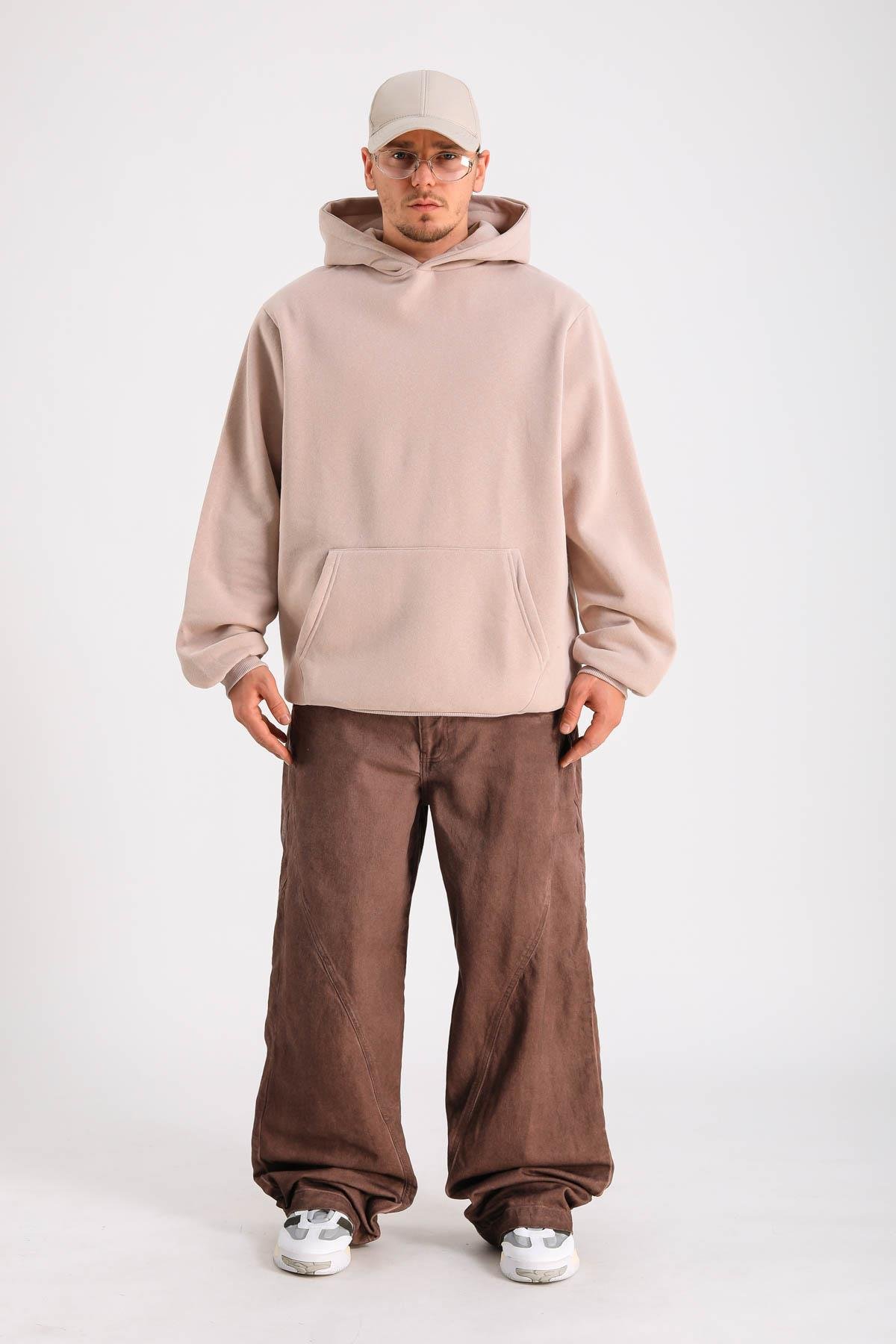 Nude Oversize Basic Hoodie SW1279