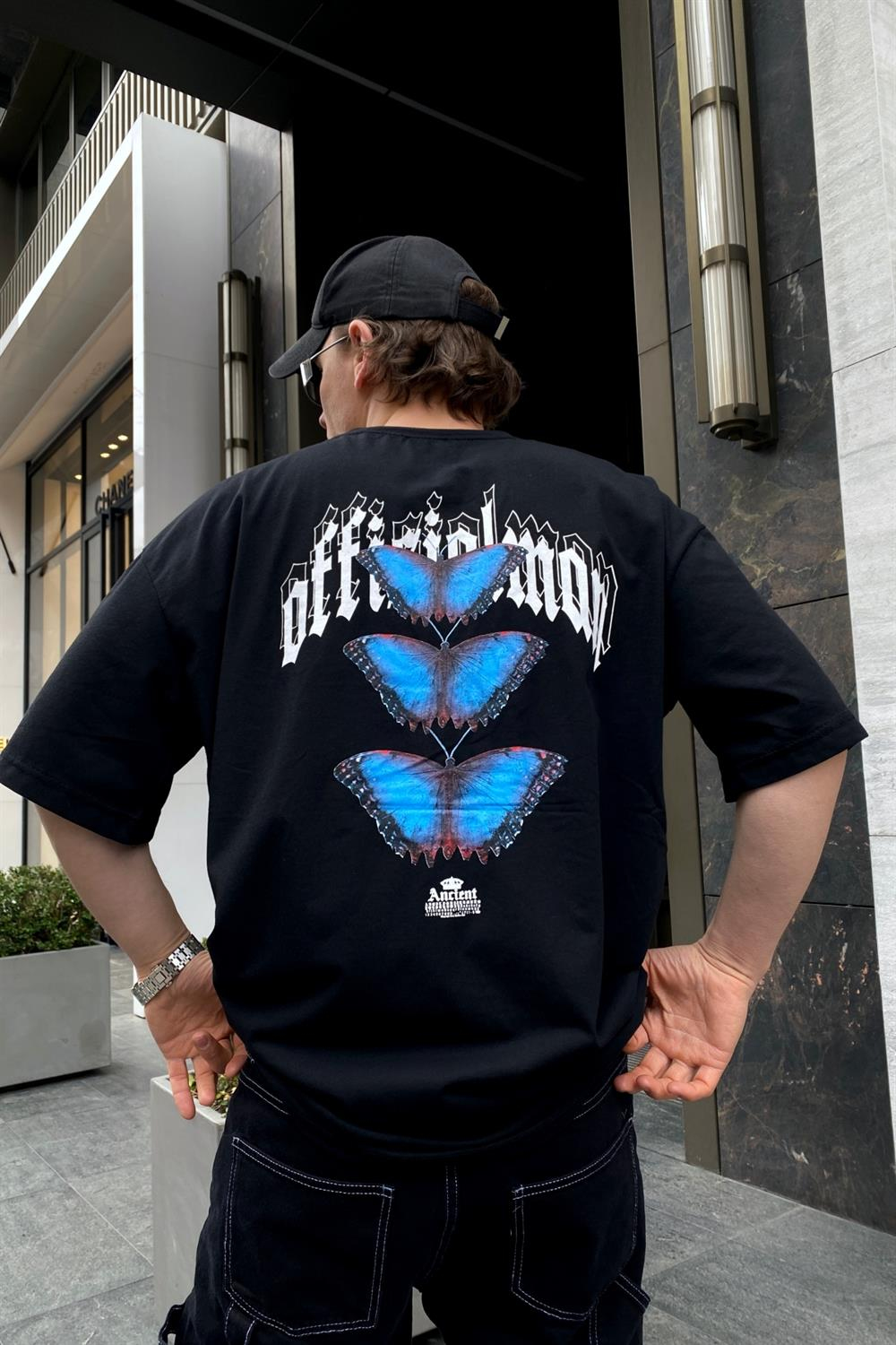 Officialman Baskılı Oversize Tshirt T548