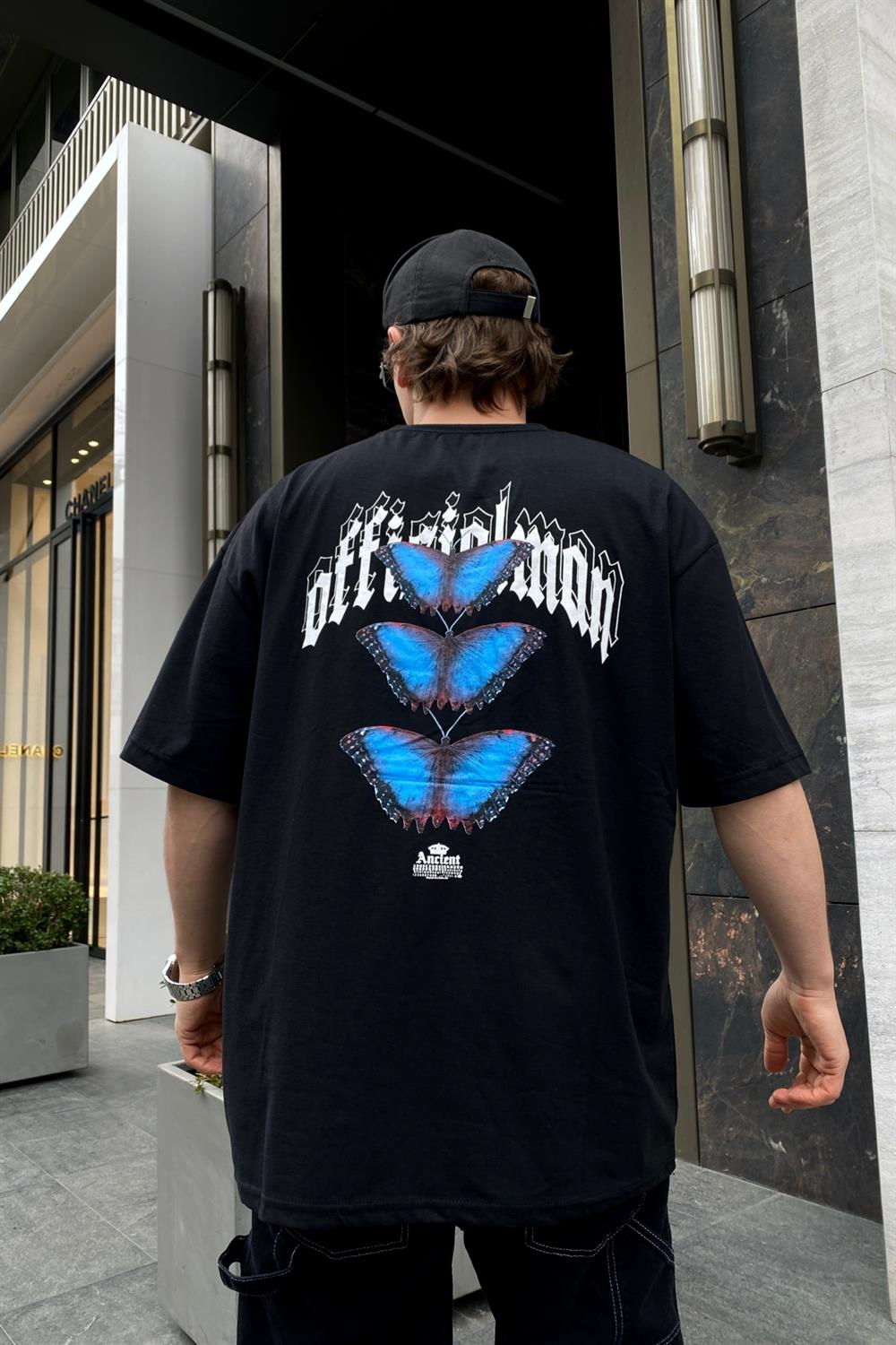 Officialman Baskılı Oversize Tshirt T548