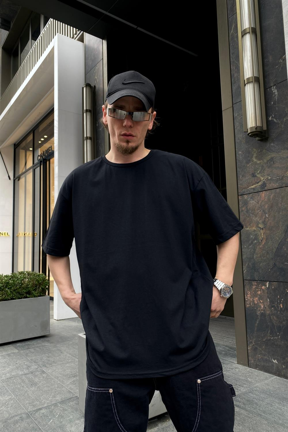 Officialman Baskılı Oversize Tshirt T548