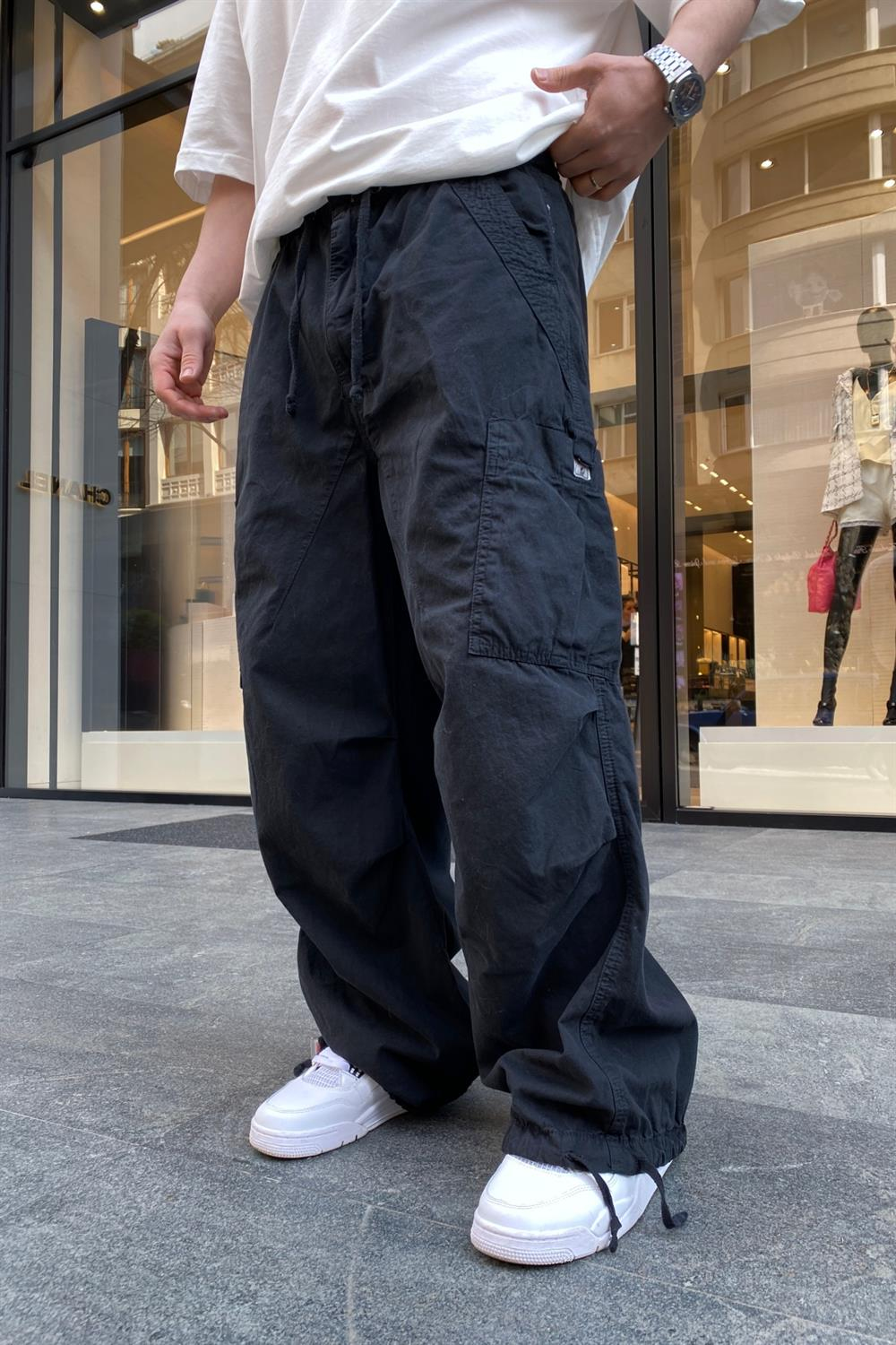 Paça Lastikli Kargo Cep Kot Pantolon P603