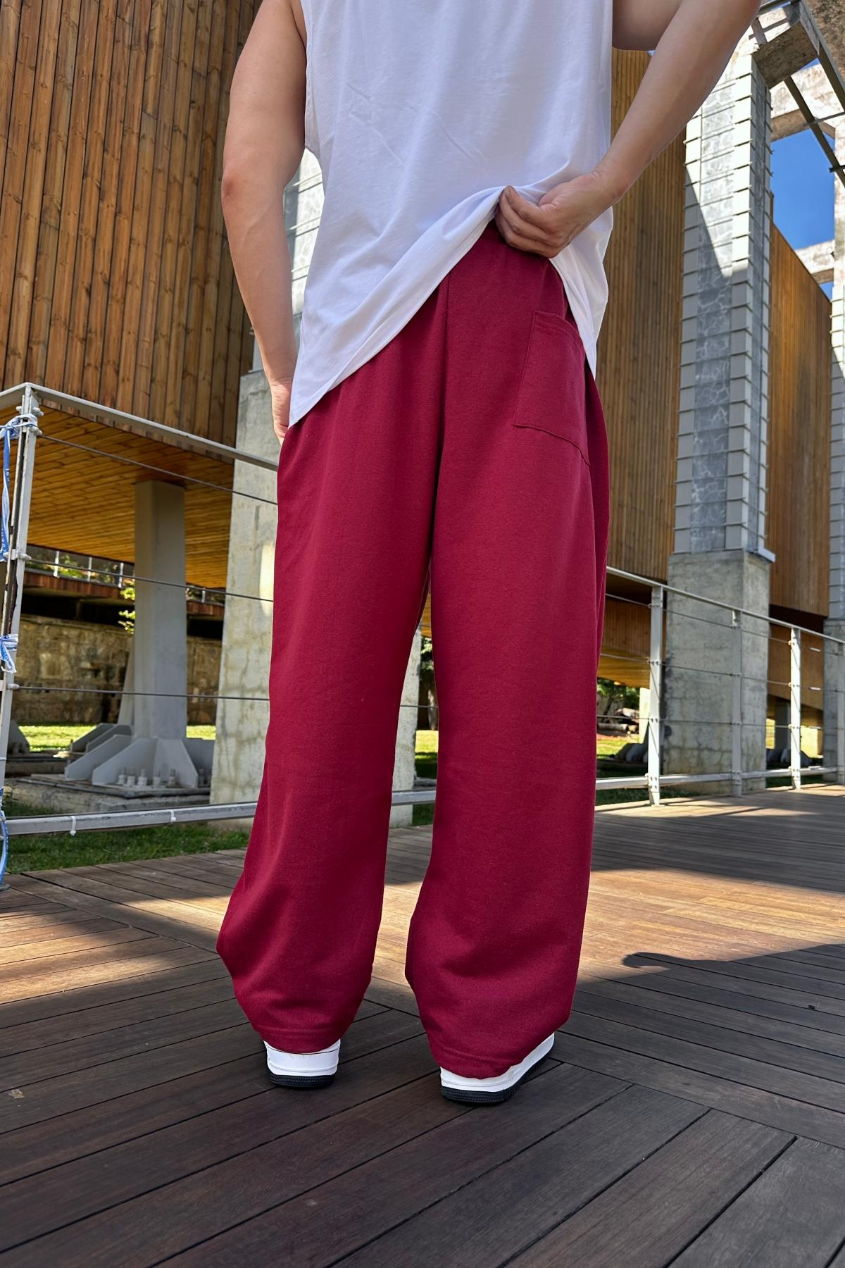 Paça Stoperli Bordo Basic Eşofman ESF528