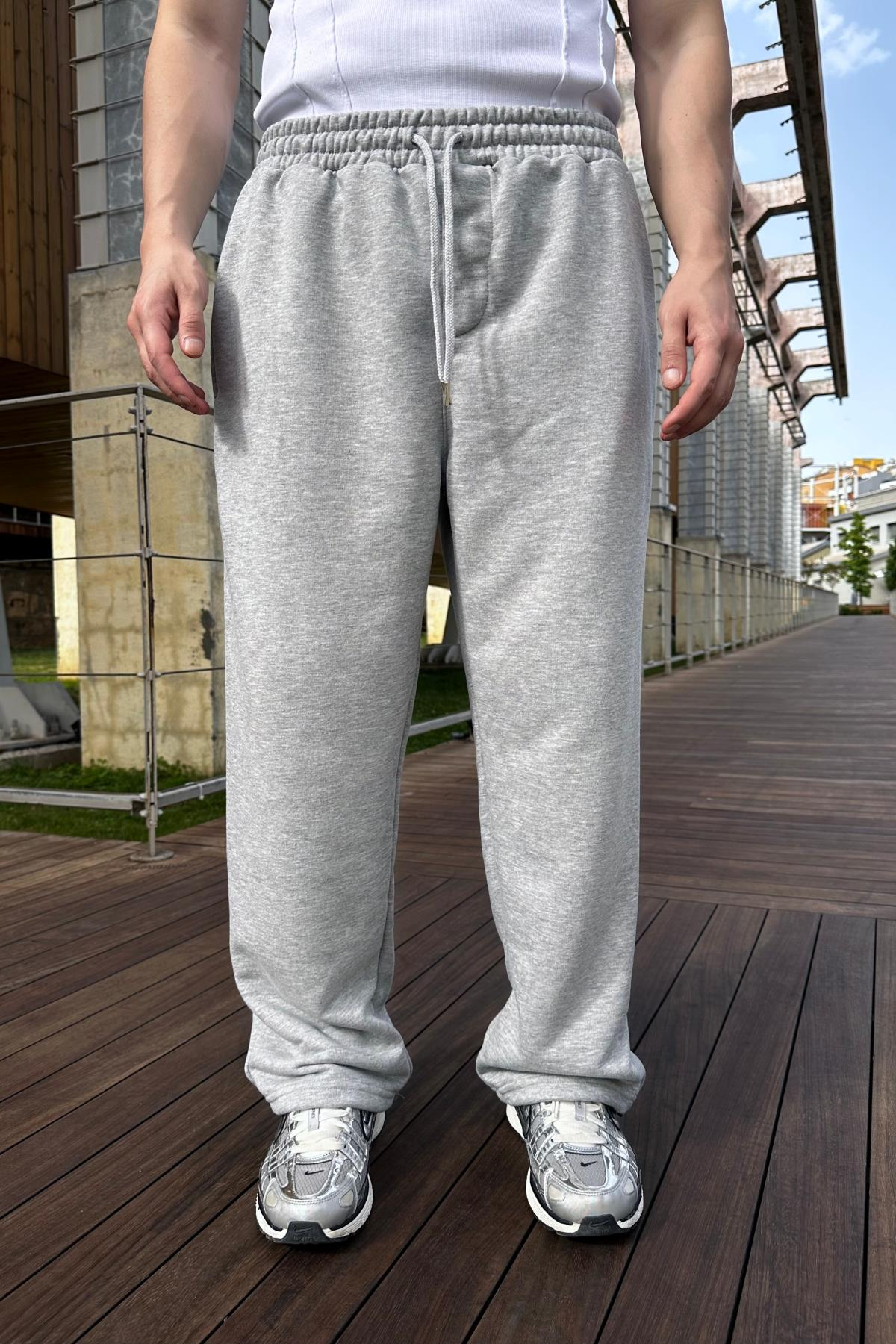 Paça Stoperli Gri Melanj Basic Eşofman ESF522