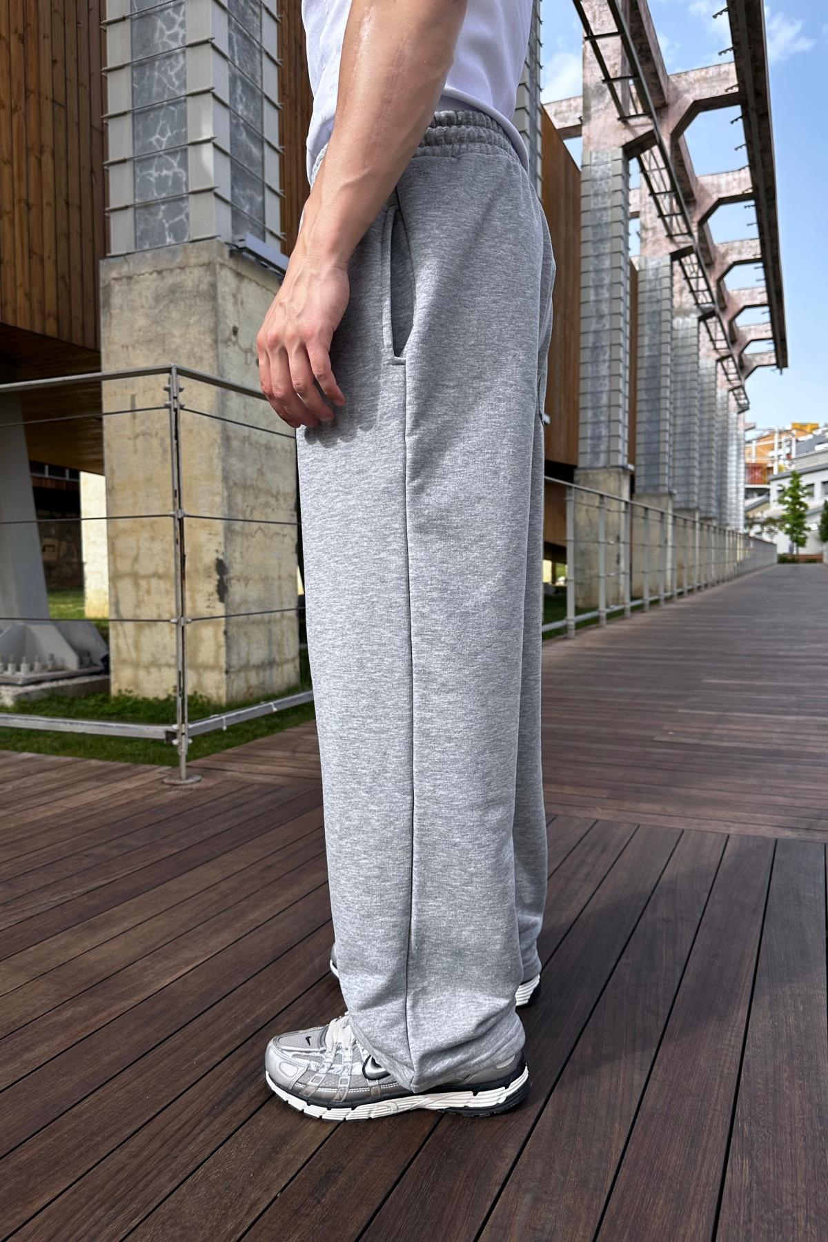 Paça Stoperli Gri Melanj Basic Eşofman ESF522