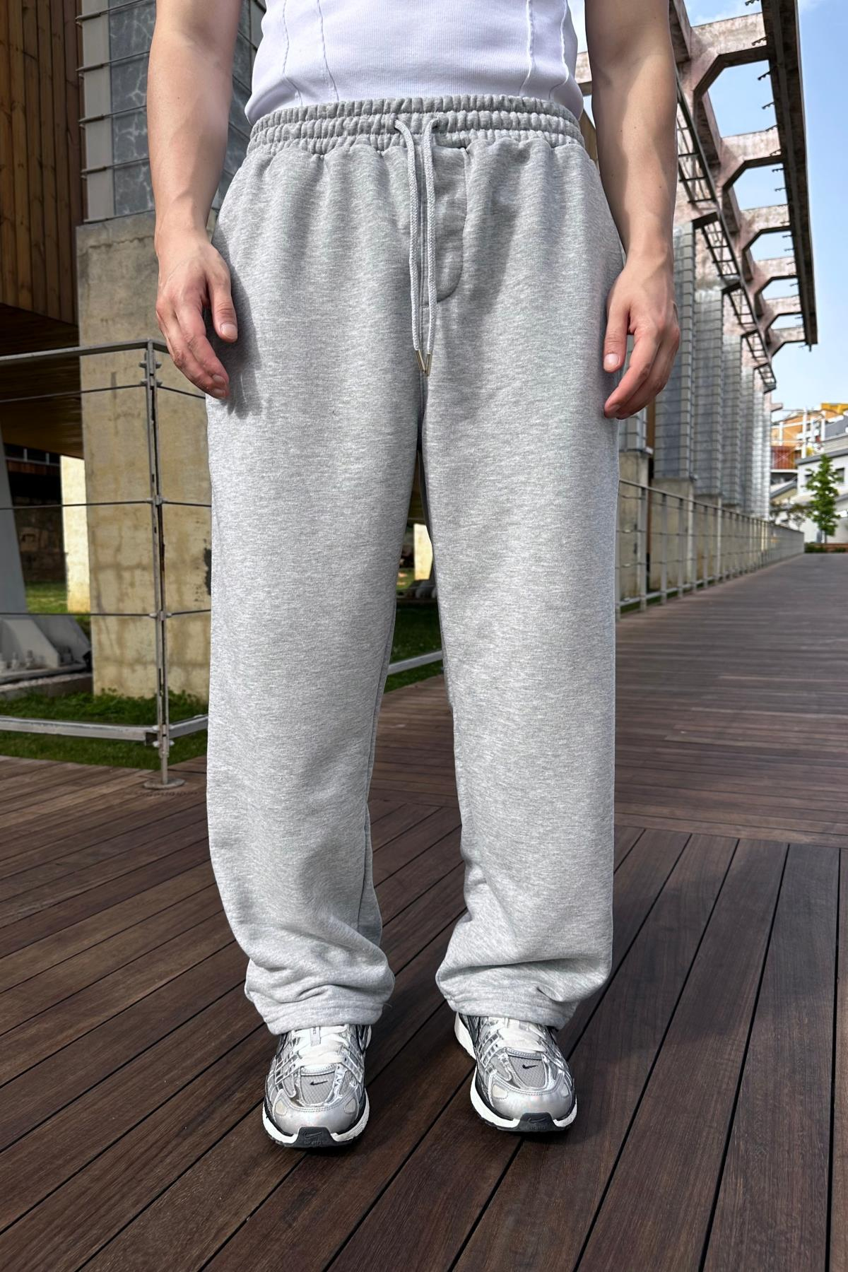Paça Stoperli Gri Melanj Basic Eşofman ESF522