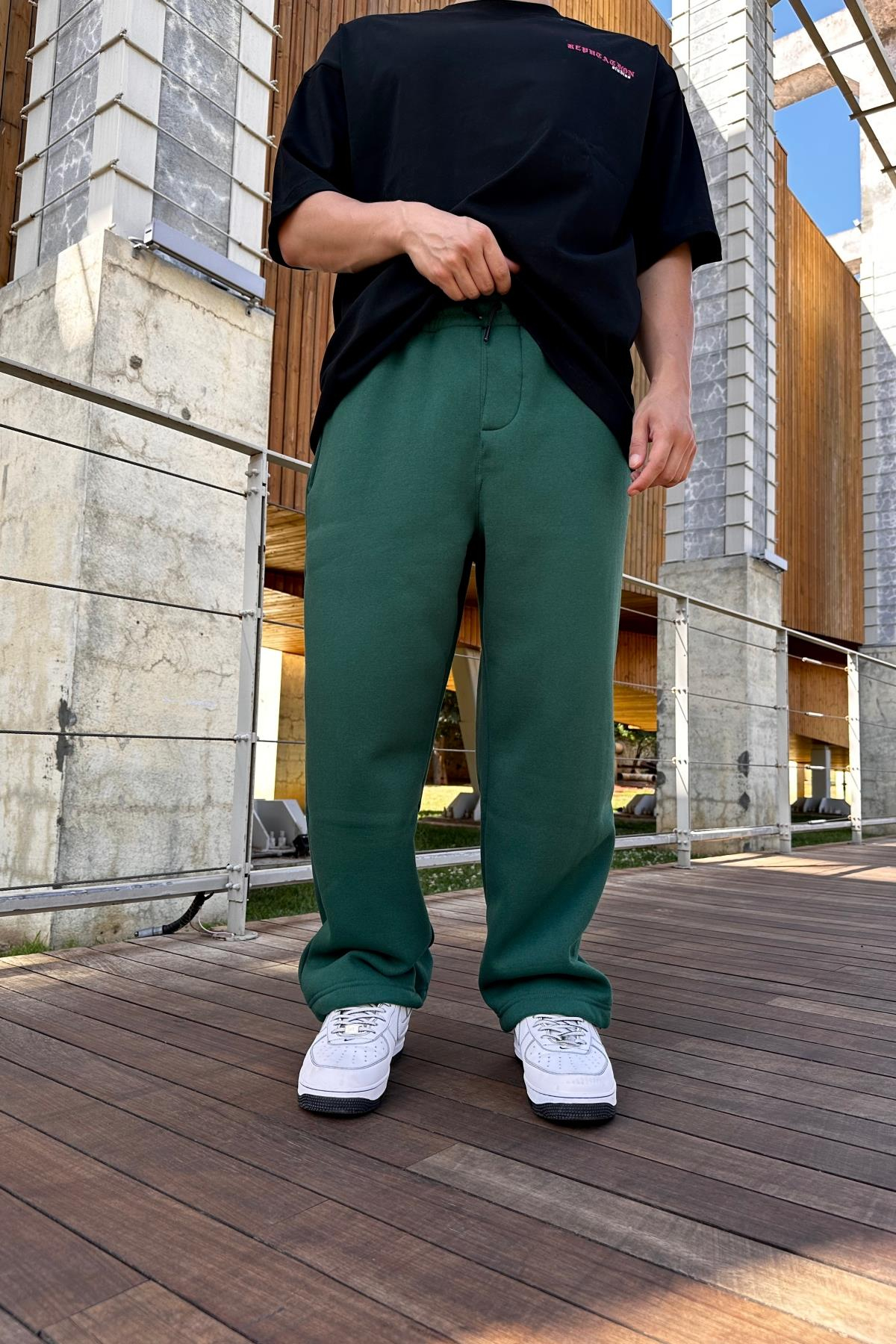 Paça Stoperli Yeşil Basic Eşofman ESF531