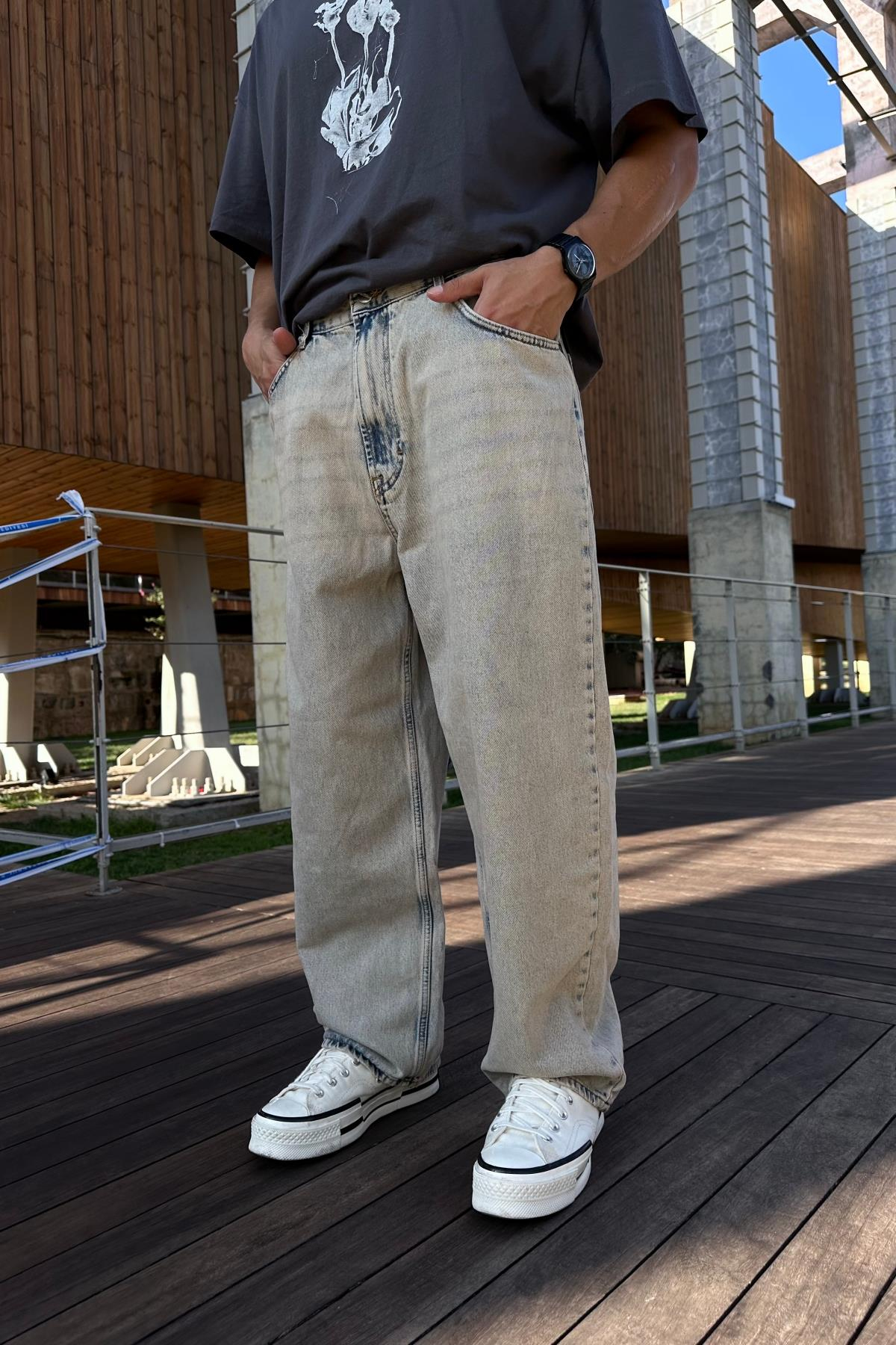 PB Acid Wash Jean Pantolon P974
