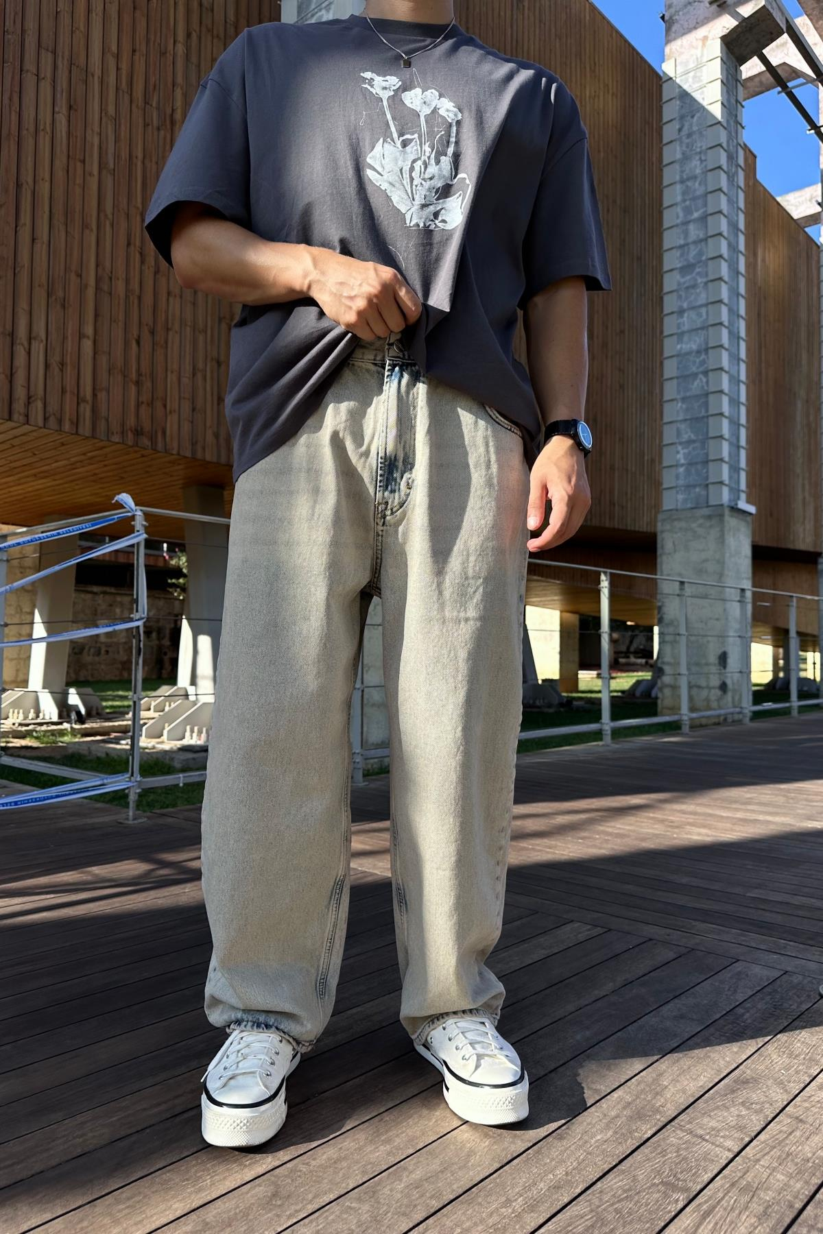 PB Acid Wash Jean Pantolon P974