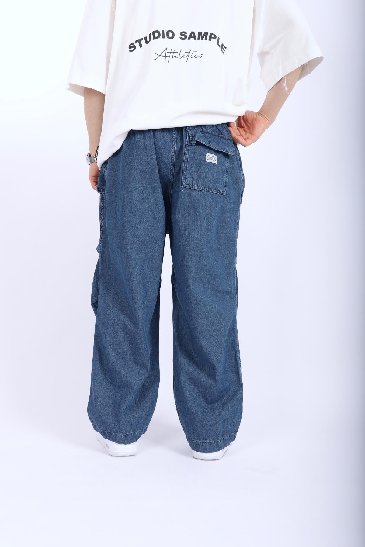 PB Lastik Paça İnce Kumaş Jean Pantolon P931