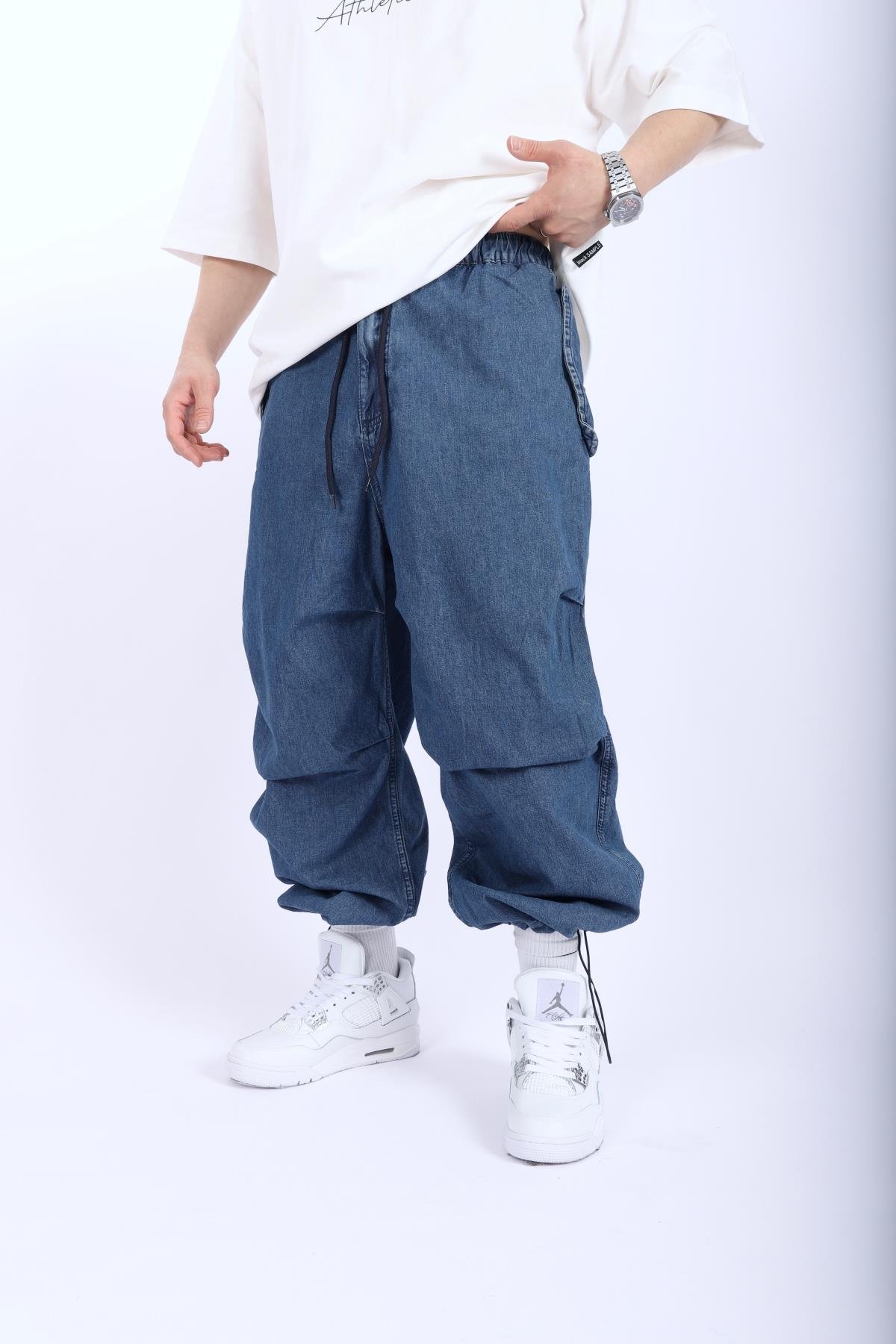 PB Lastik Paça İnce Kumaş Jean Pantolon P931
