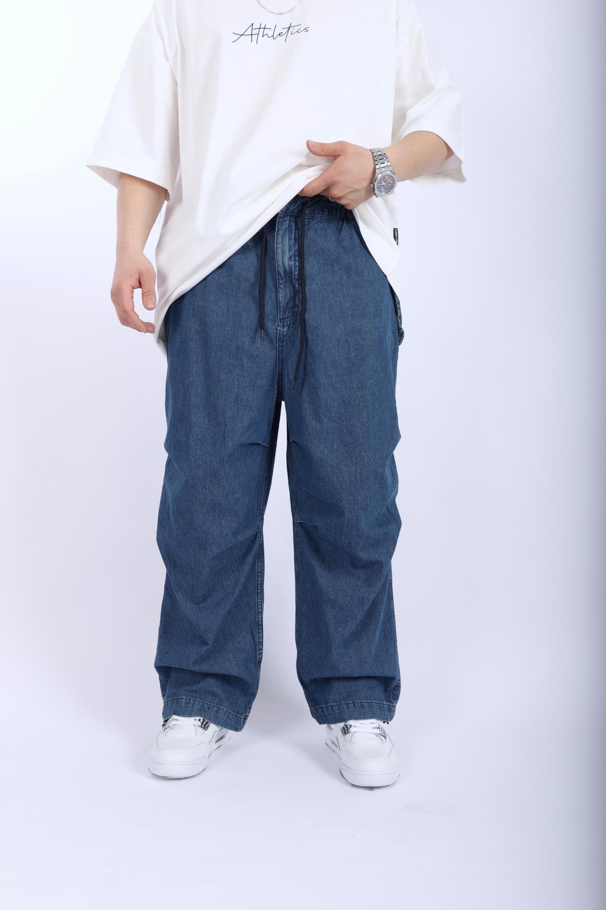 PB Lastik Paça İnce Kumaş Jean Pantolon P931