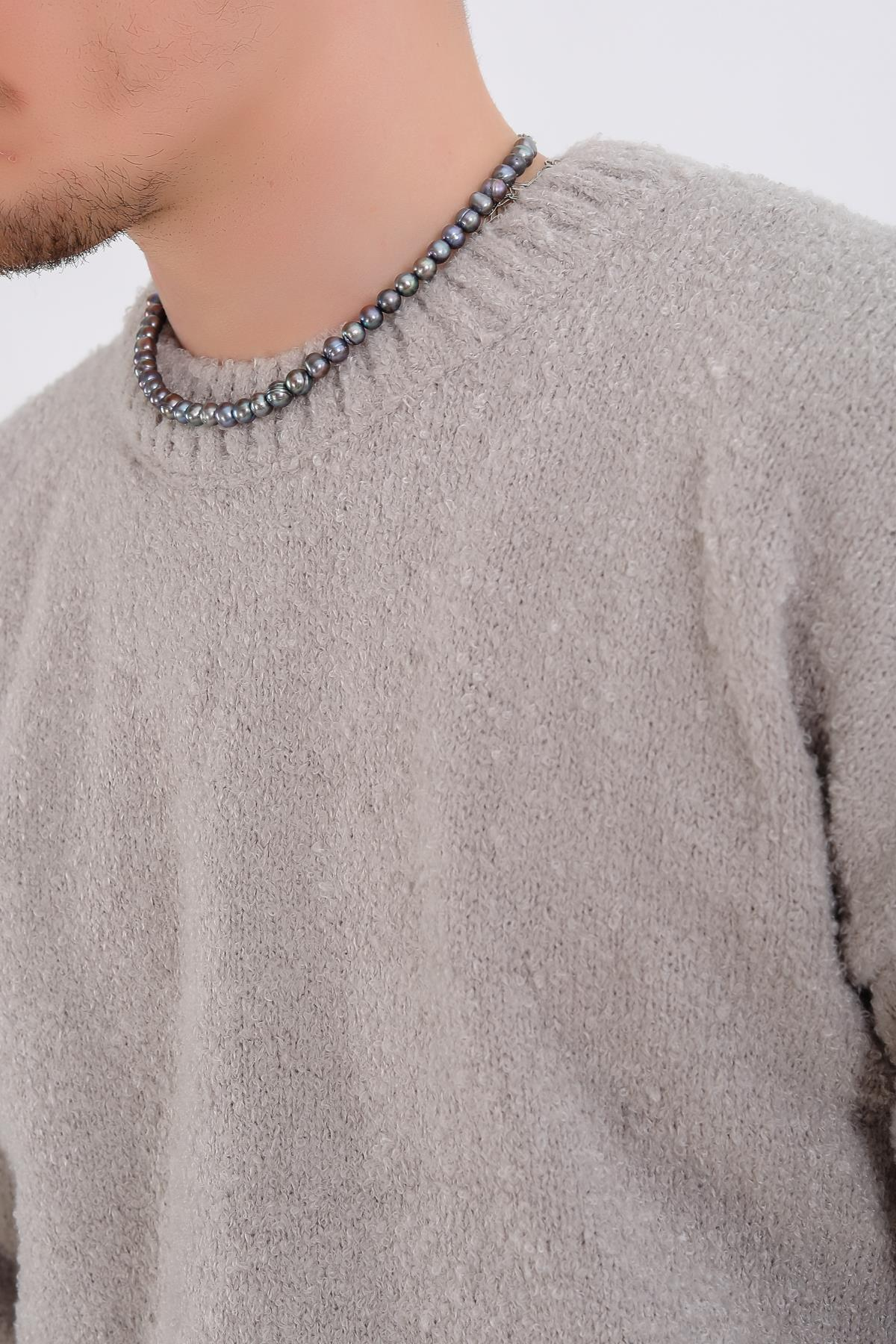 Peluş Kumaş Bej Kazak KZK140