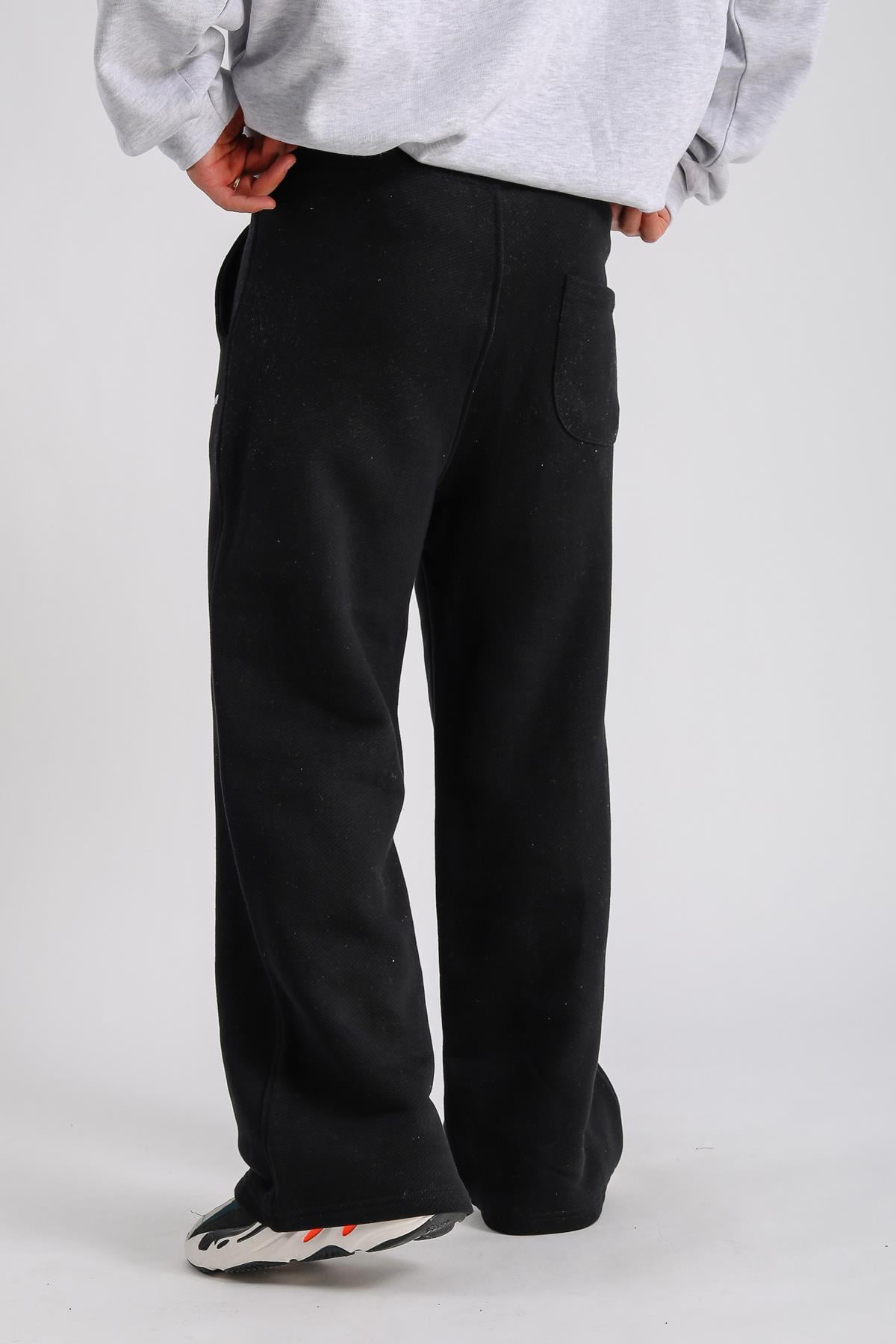 Pgdr Nakışlı Siyah Basic Eşofman ESF541
