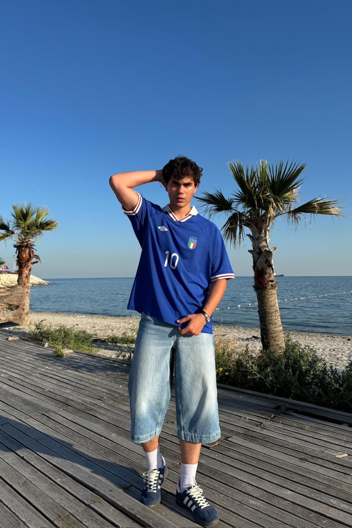 Polo Yaka Italya Forma Tshirt