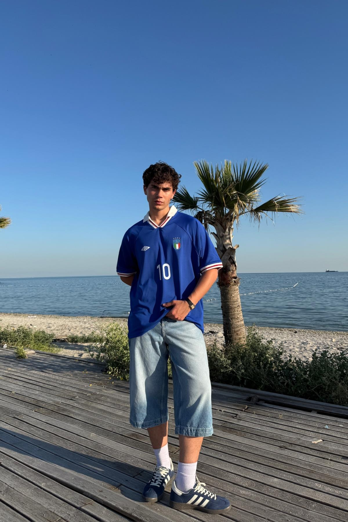 Polo Yaka Italya Forma Tshirt