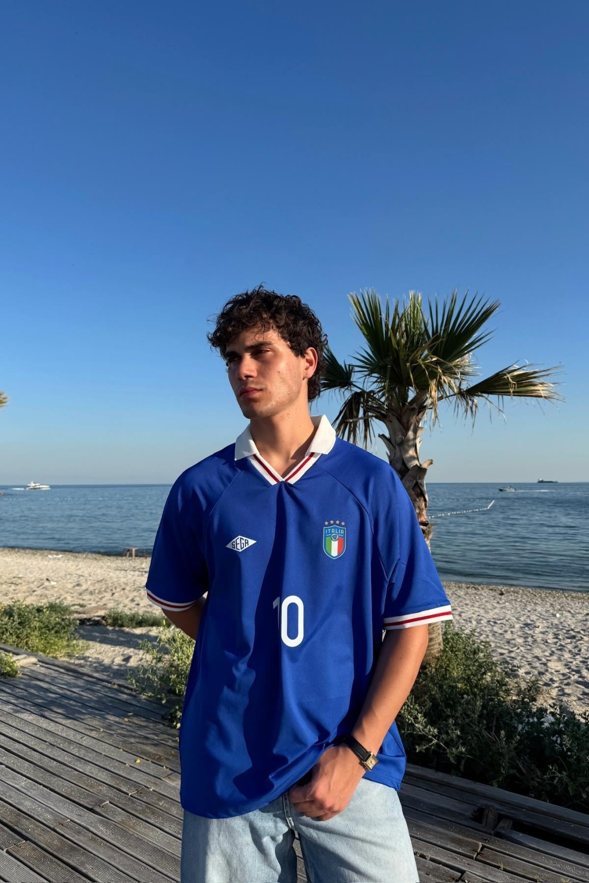 Polo Yaka Italya Forma Tshirt