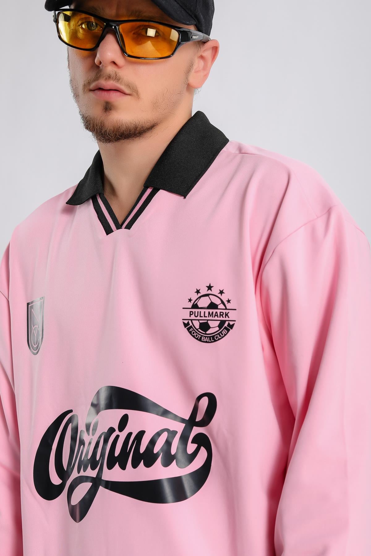 Polo Yaka Pembe Oversize Sleeved Forma SW1115