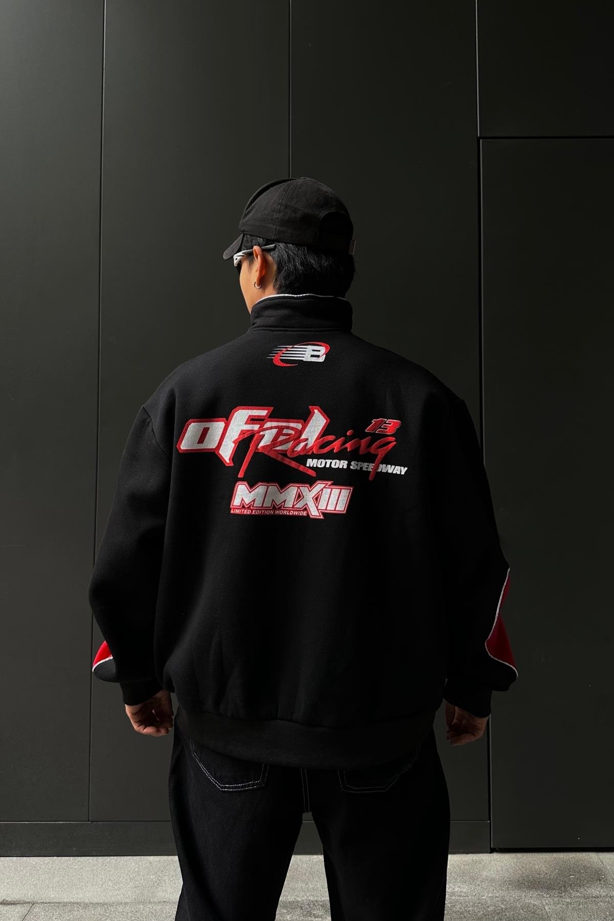 Racing Kırmızı Kolej Ceket C218