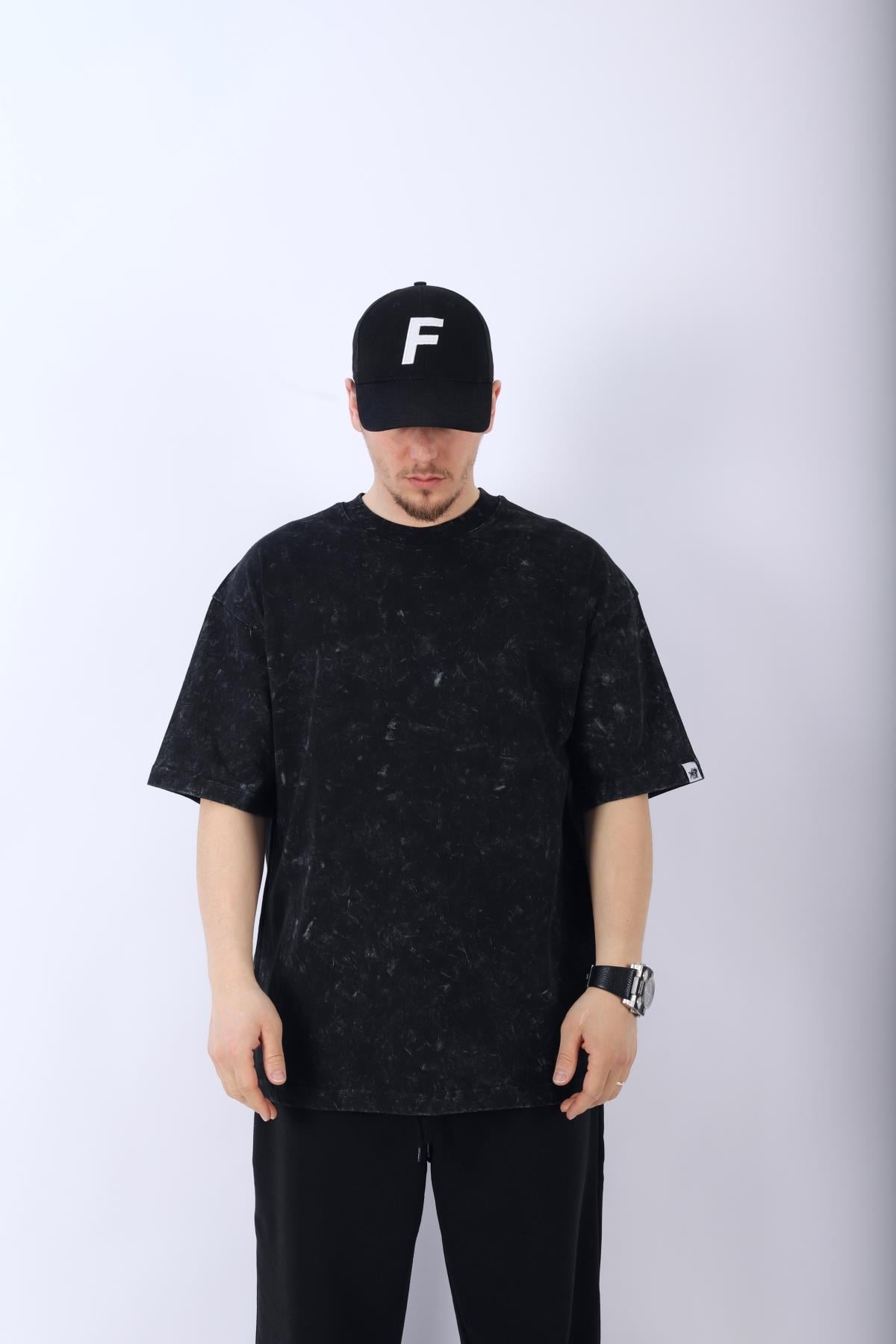 Review Acid Wash Oversize Tshirt T943