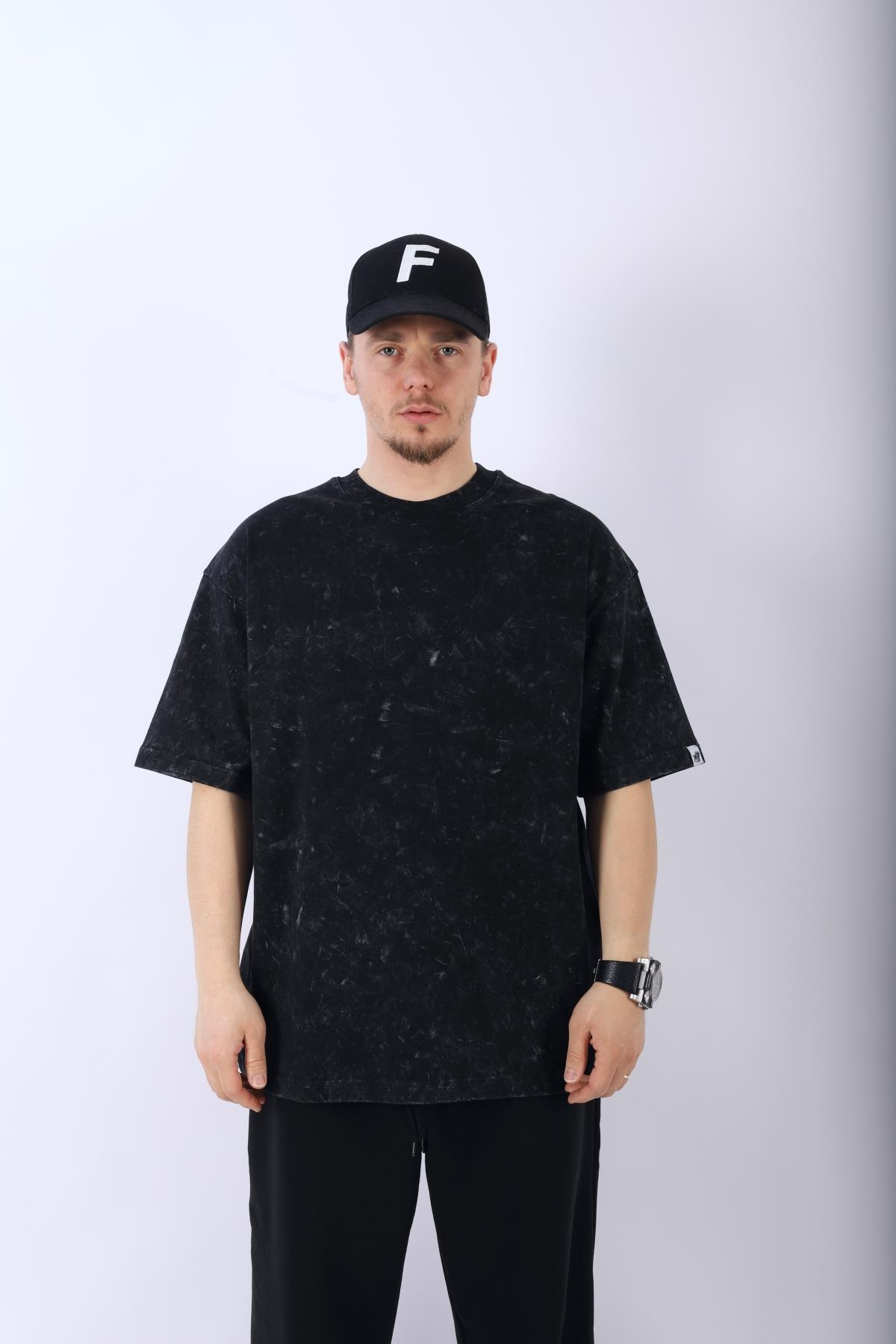 Review Acid Wash Oversize Tshirt T943