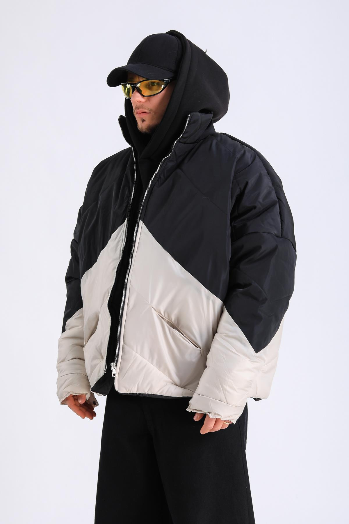 Rough Oversize Şişme Mont MNT131