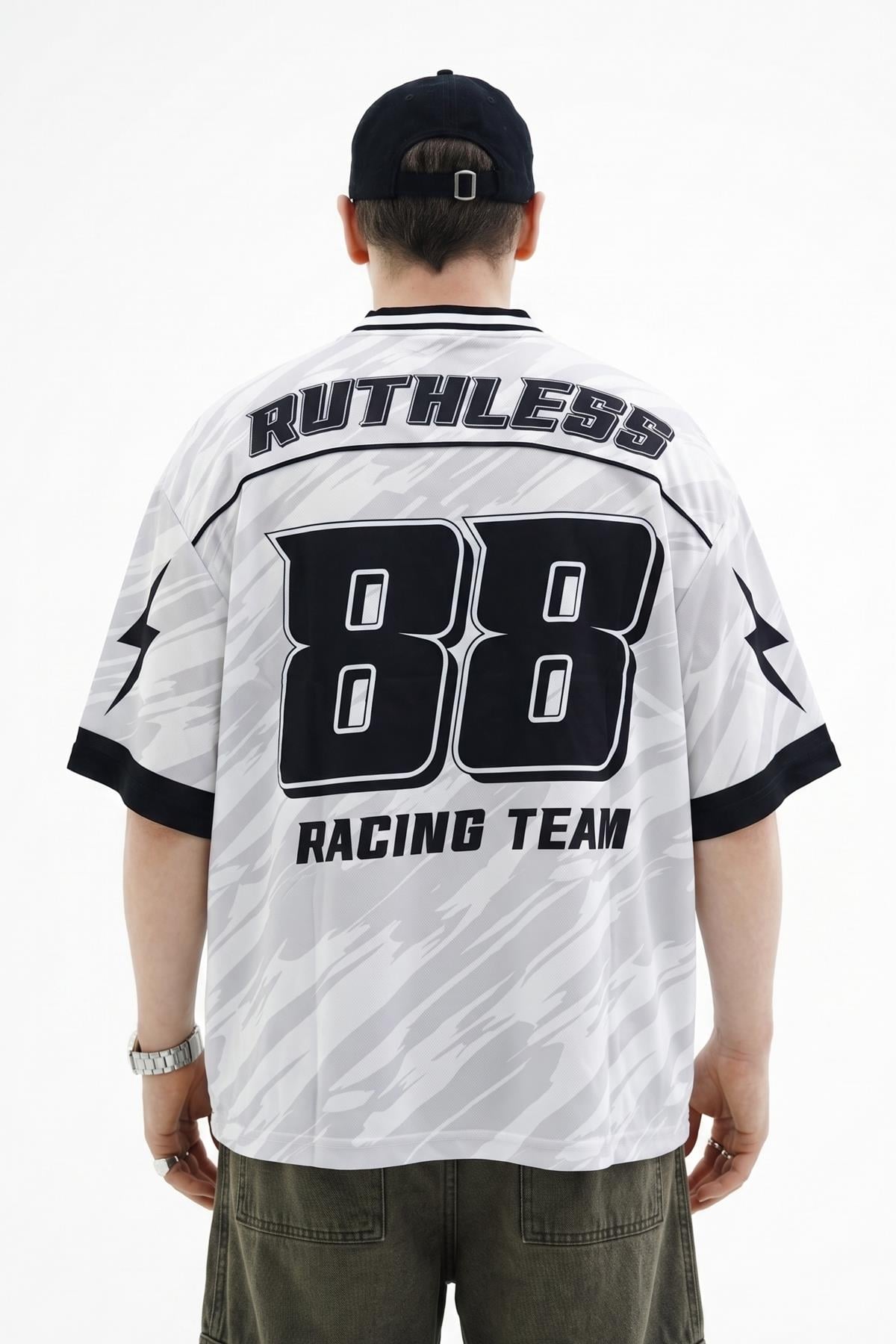 Ruth Baskılı Oversize Forma Tshirt JC01 26Y158
