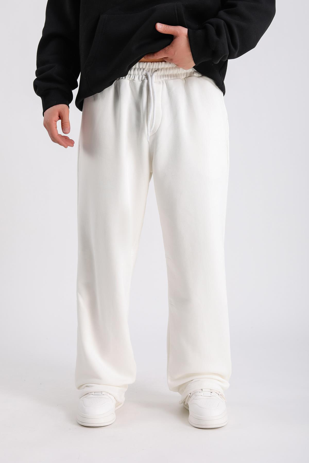 Rv Beyaz Basic Eşofman ESF551