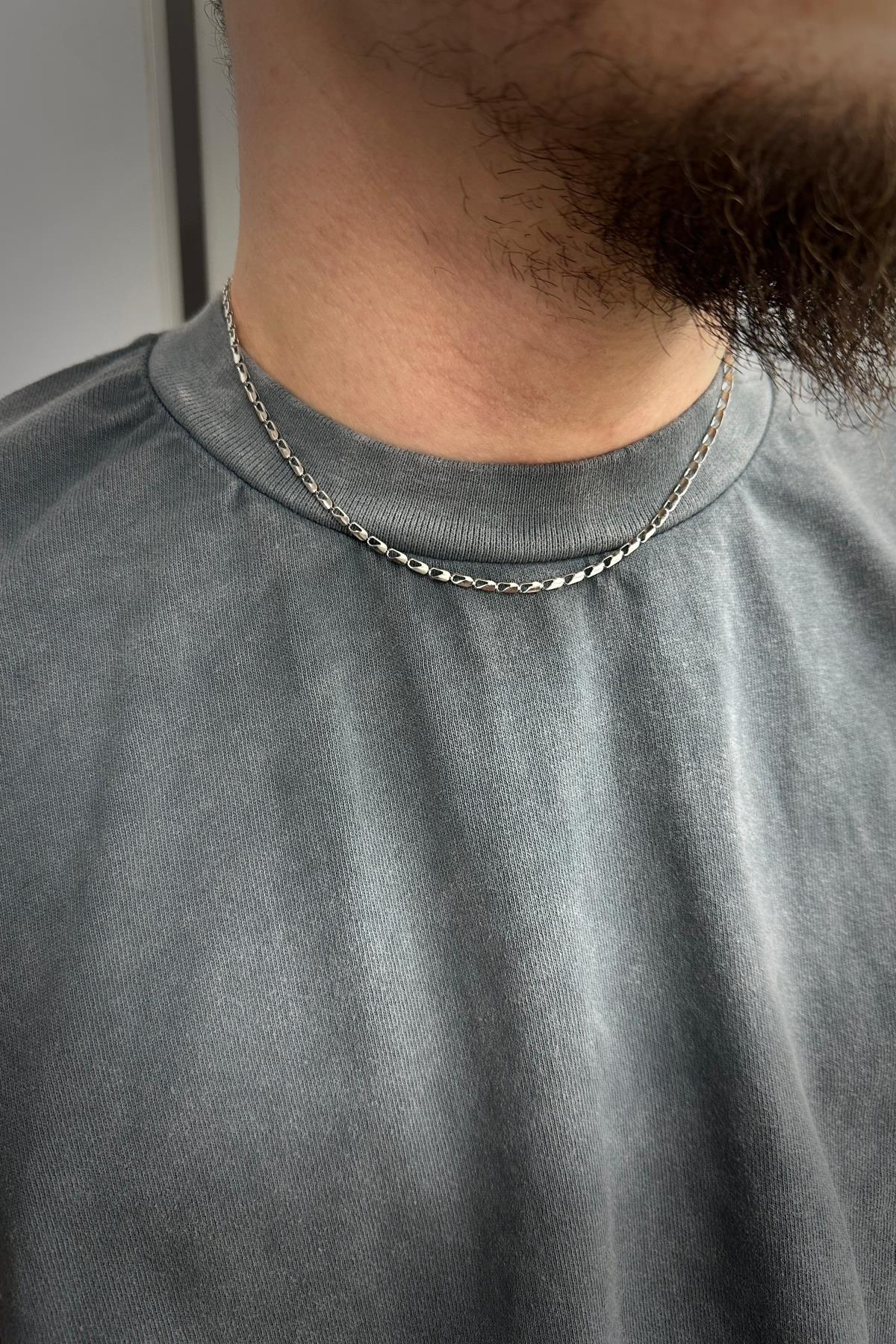 Silver Dote Zincir Kolye KLY005