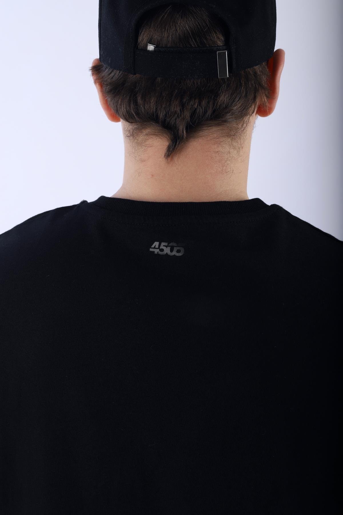 Siyah Asos Oversize Basic Atlet T980