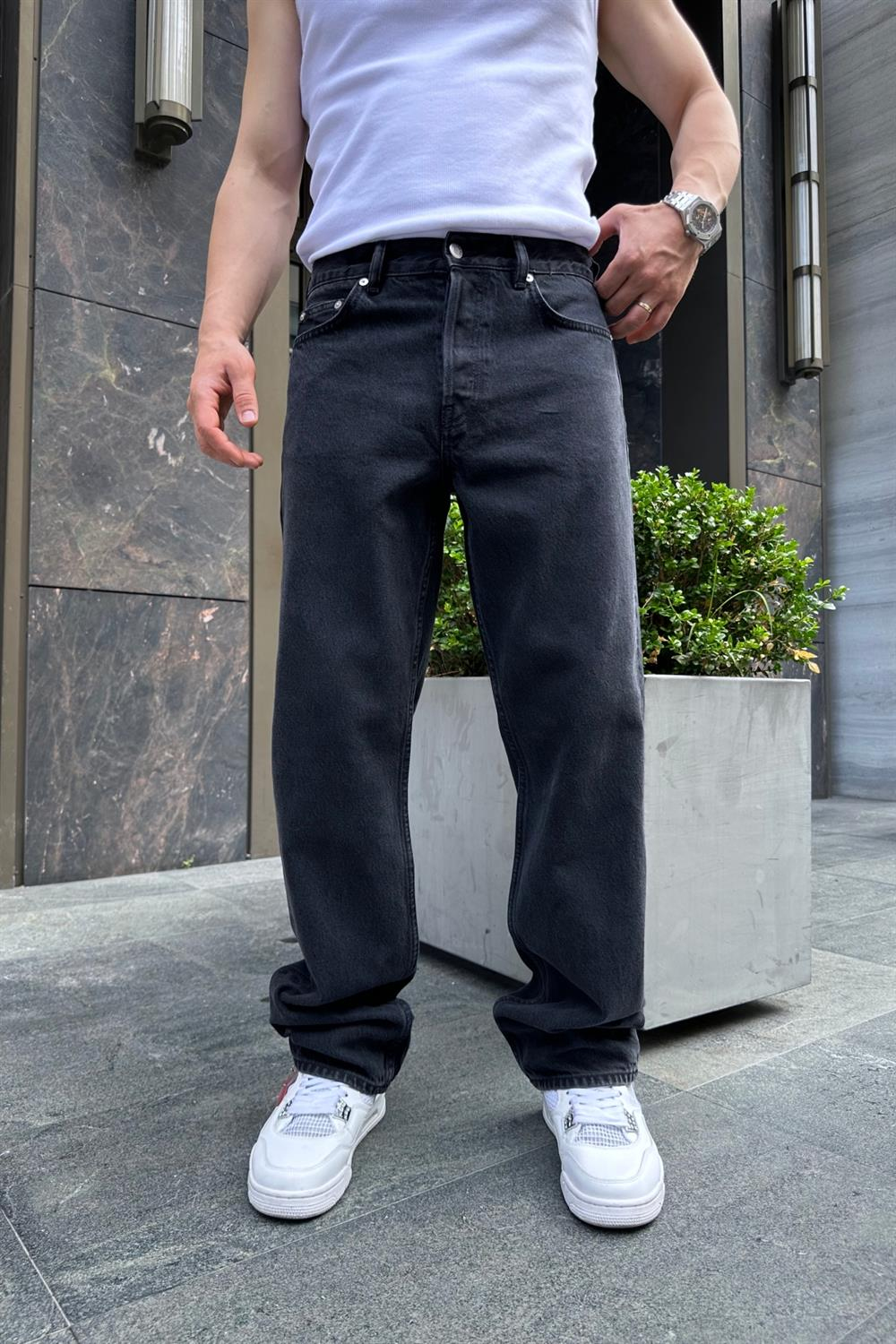 Siyah Basic Arket Jean Pantolon P677