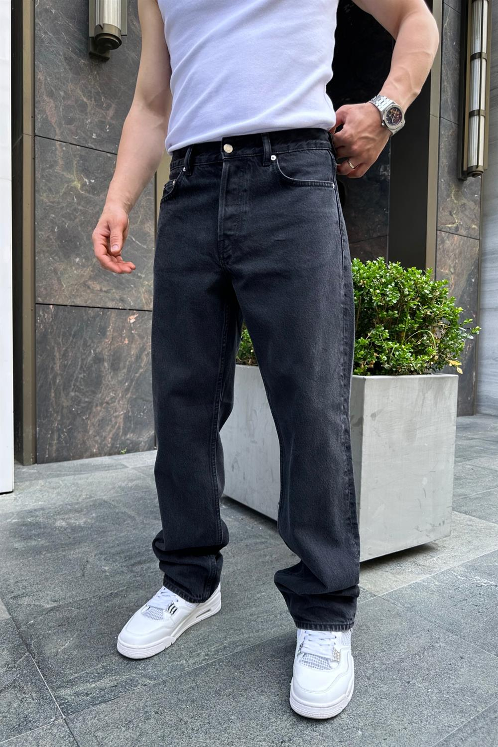 Siyah Basic Arket Jean Pantolon P677