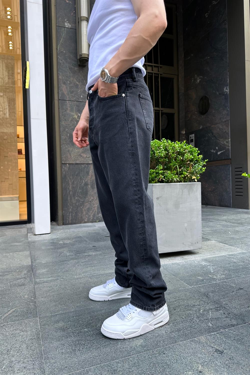 Siyah Basic Arket Jean Pantolon P677