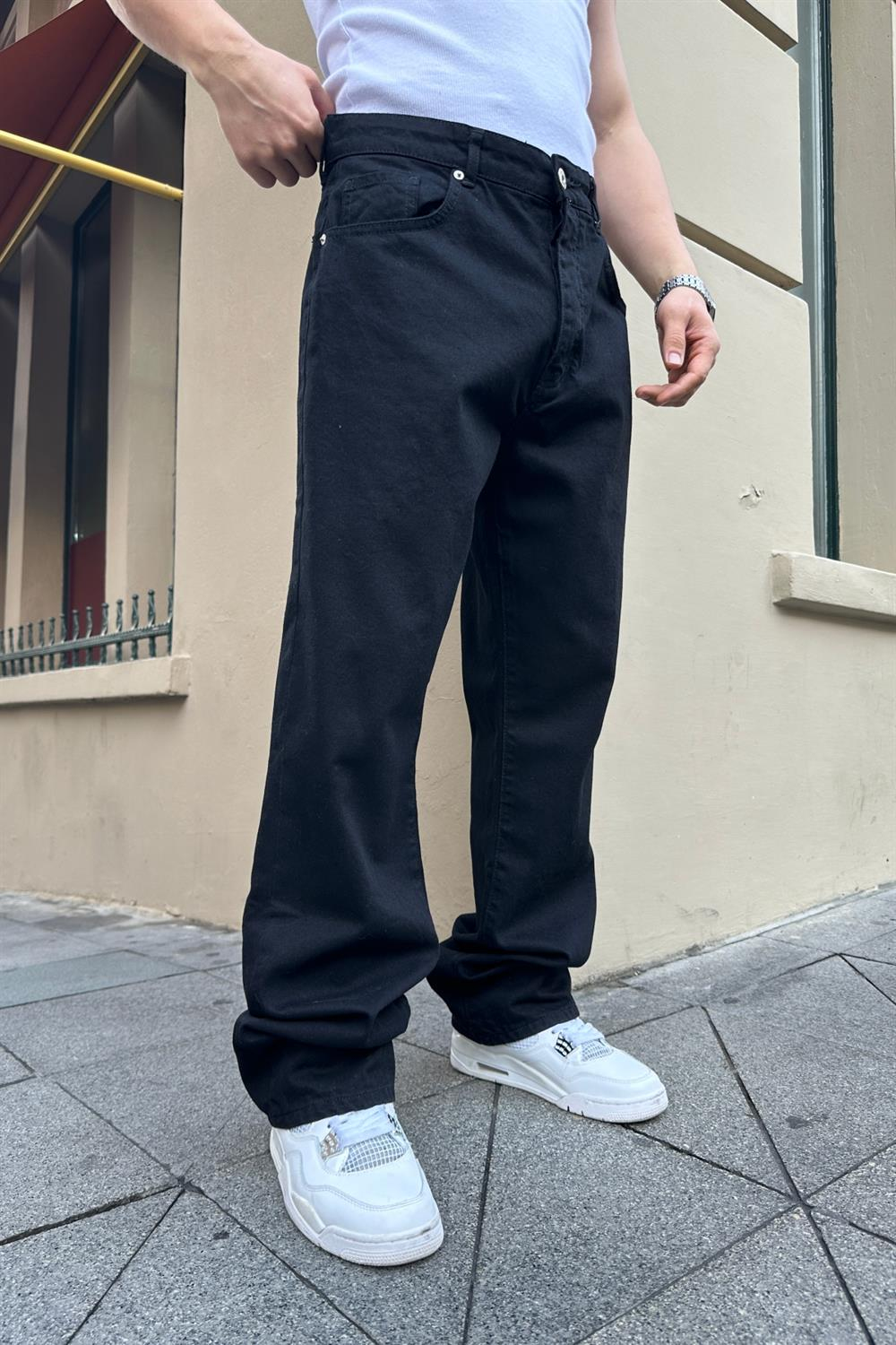 Siyah Basic Jean Pantolon P790