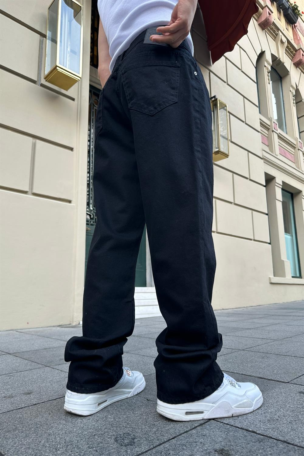 Siyah Basic Jean Pantolon P790