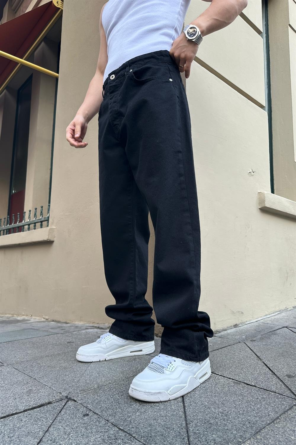 Siyah Basic Jean Pantolon P790