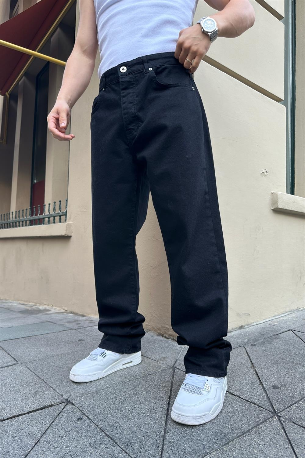 Siyah Basic Jean Pantolon P790