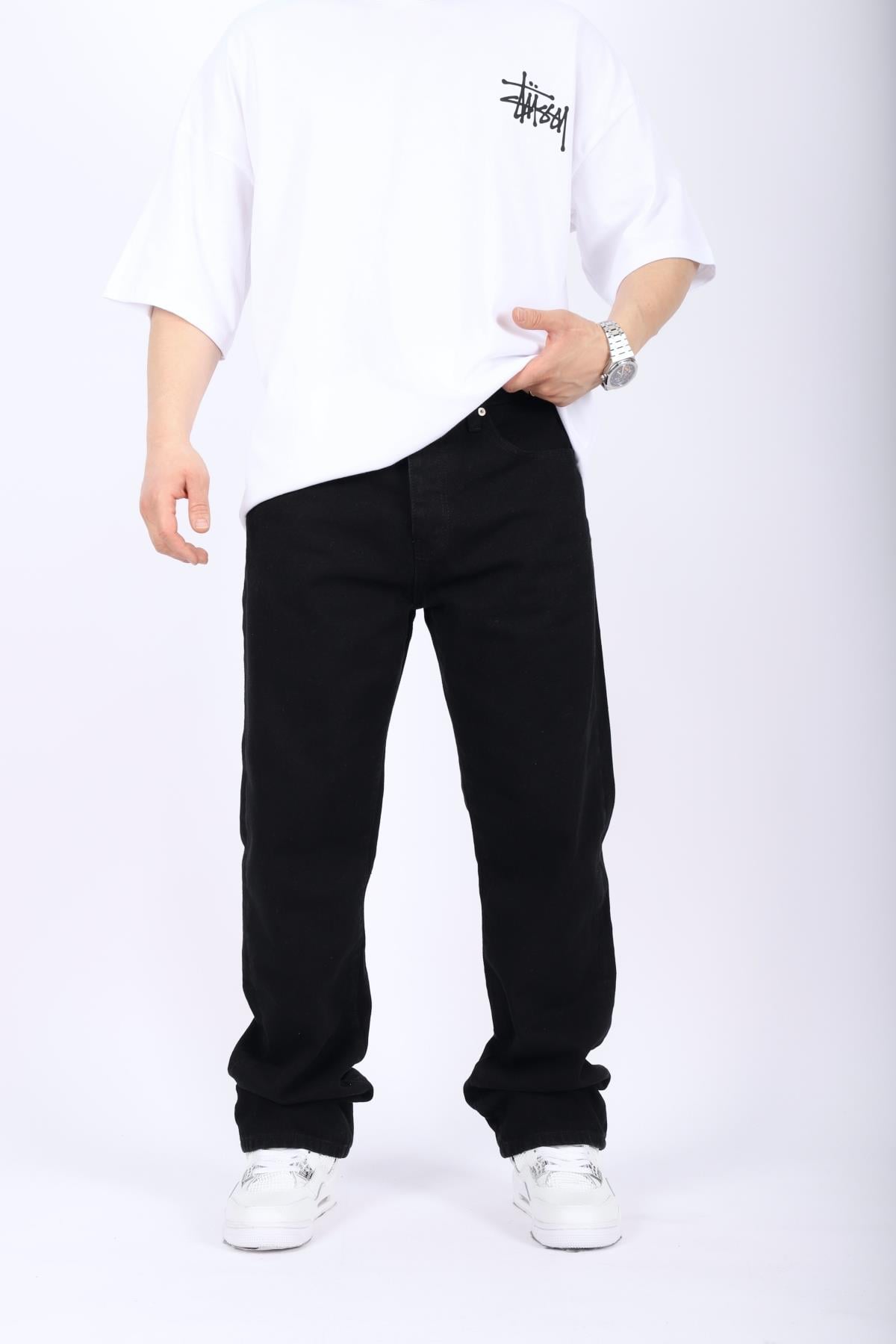 Siyah Basic Jean Pantolon P937