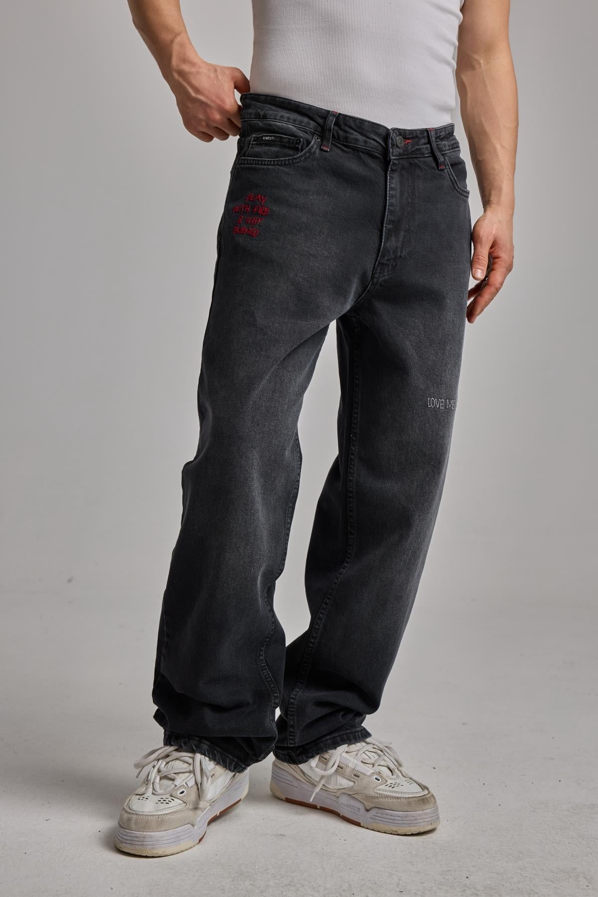 Siyah Jean 6553-L2