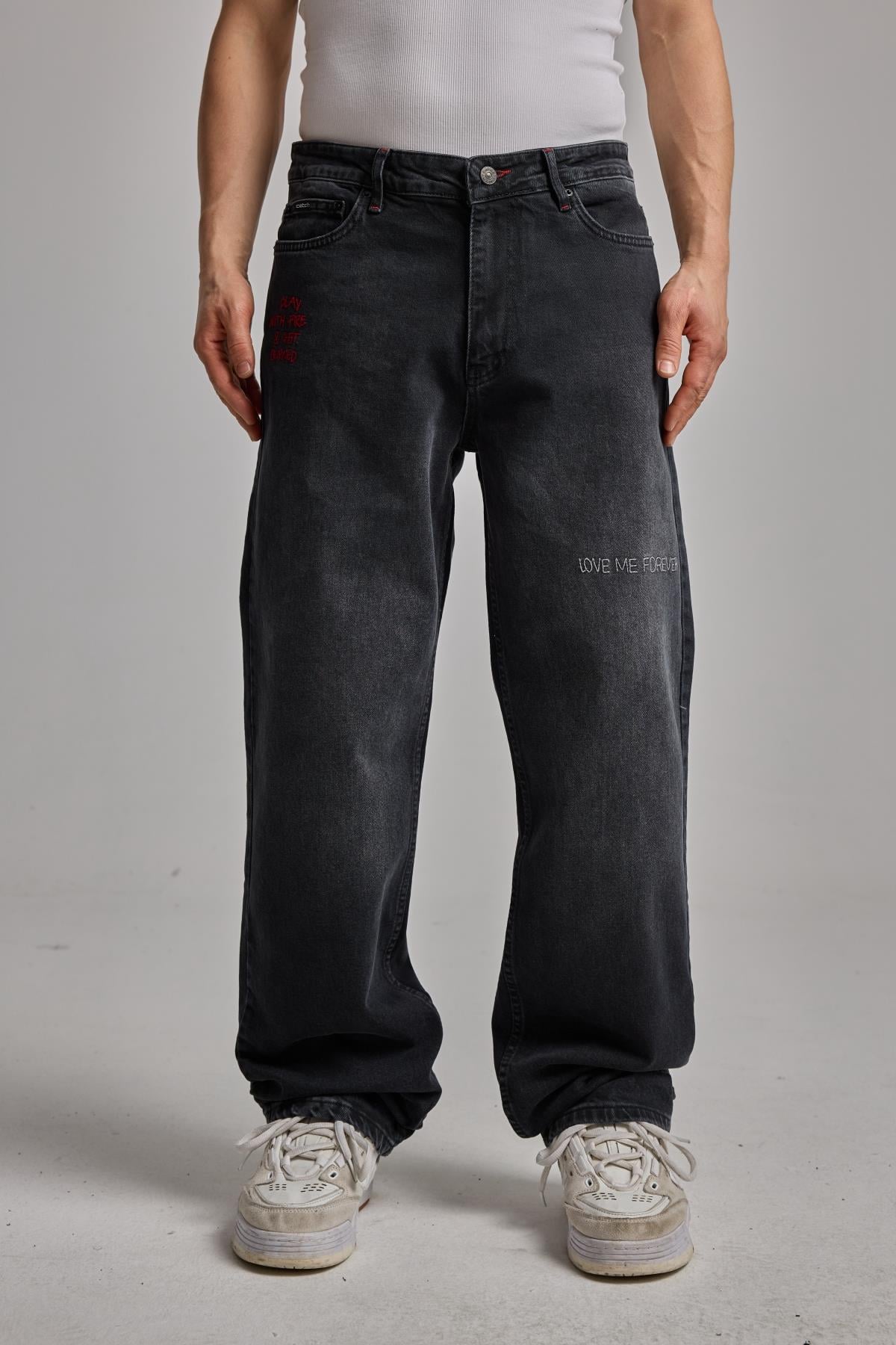 Siyah Jean 6553-L2