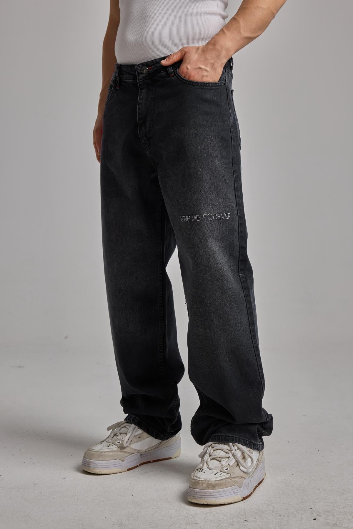 Siyah Jean 6553-L2