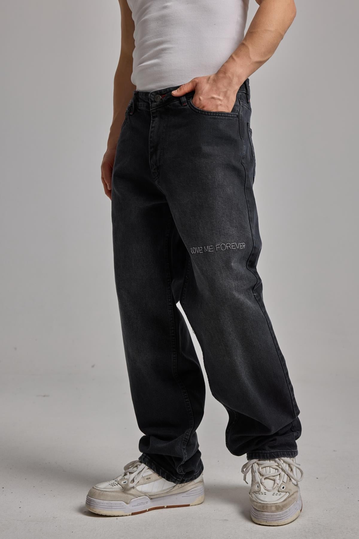 Siyah Jean 6553-L2