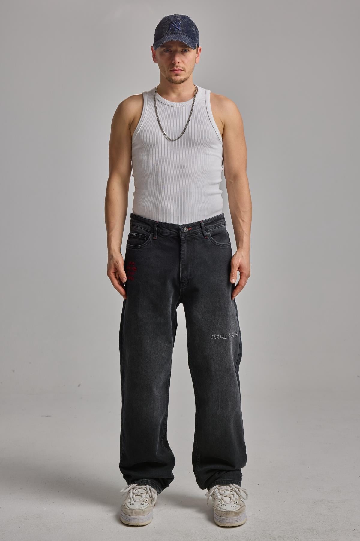 Siyah Jean 6553-L2