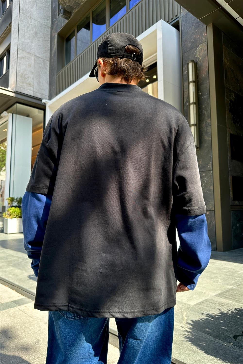 Solitude Baskılı Sleeved Sweatshirt SW869