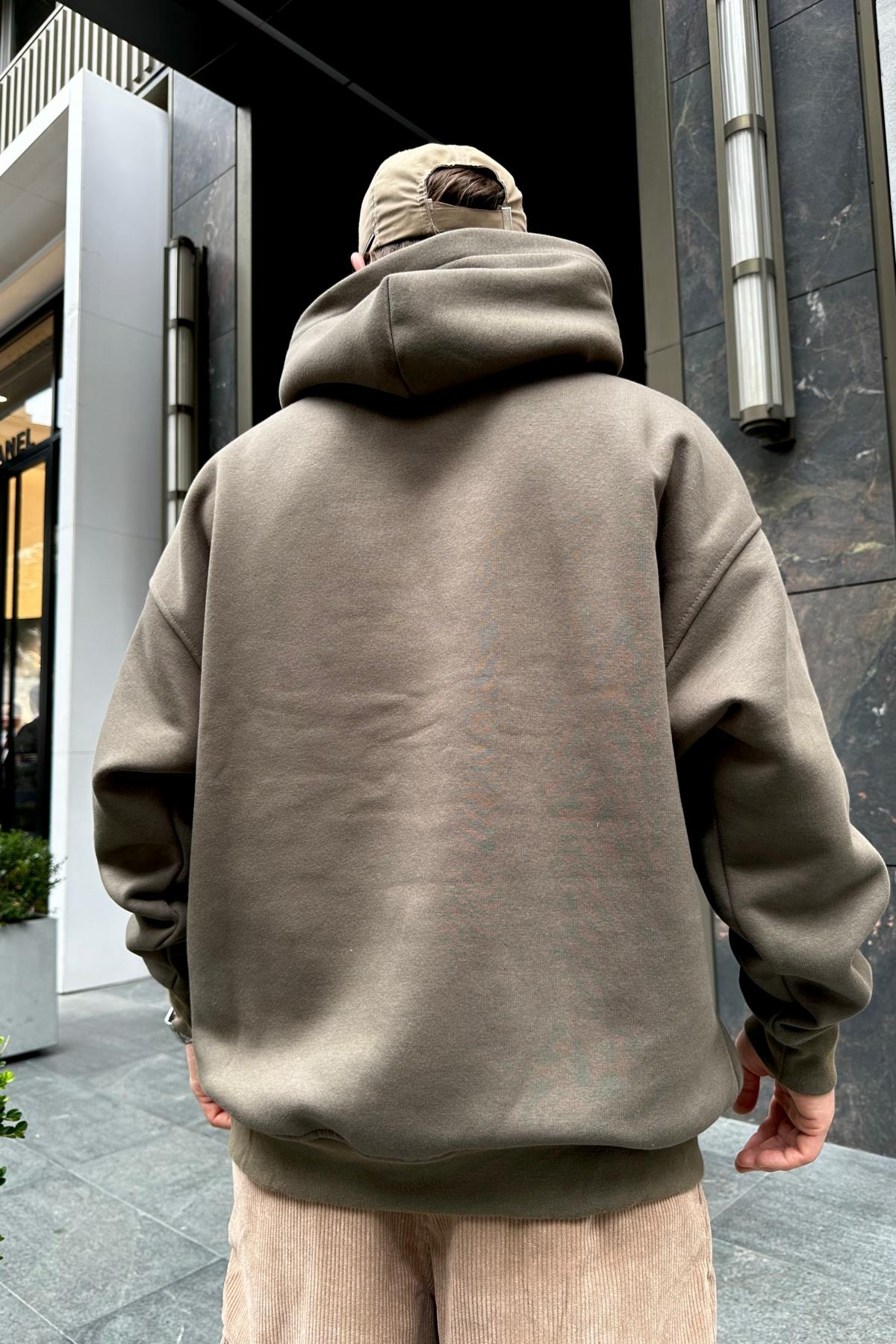 Speed Nakışlı Oversize Sweatshirt SW961