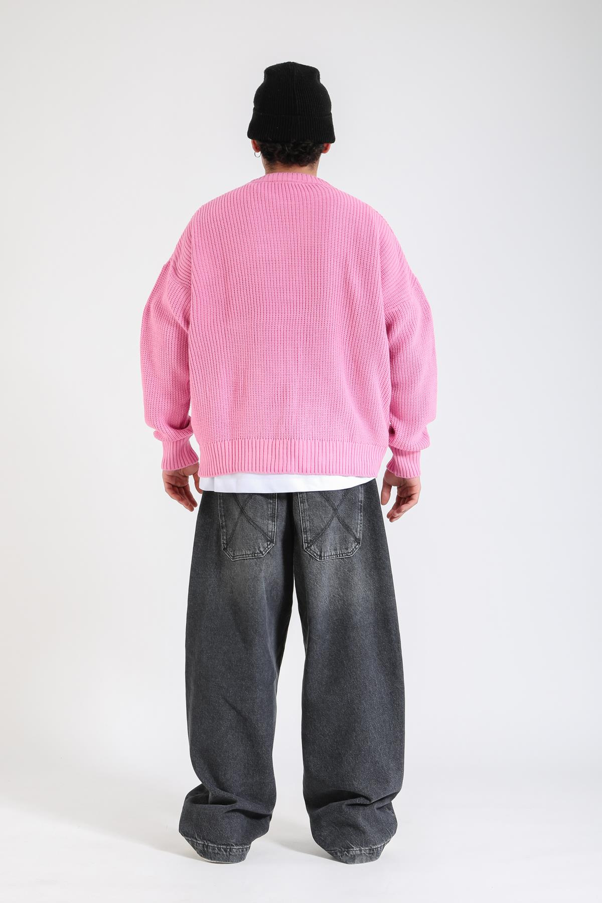 Vcnty Pembe Oversize Kazak KZK153