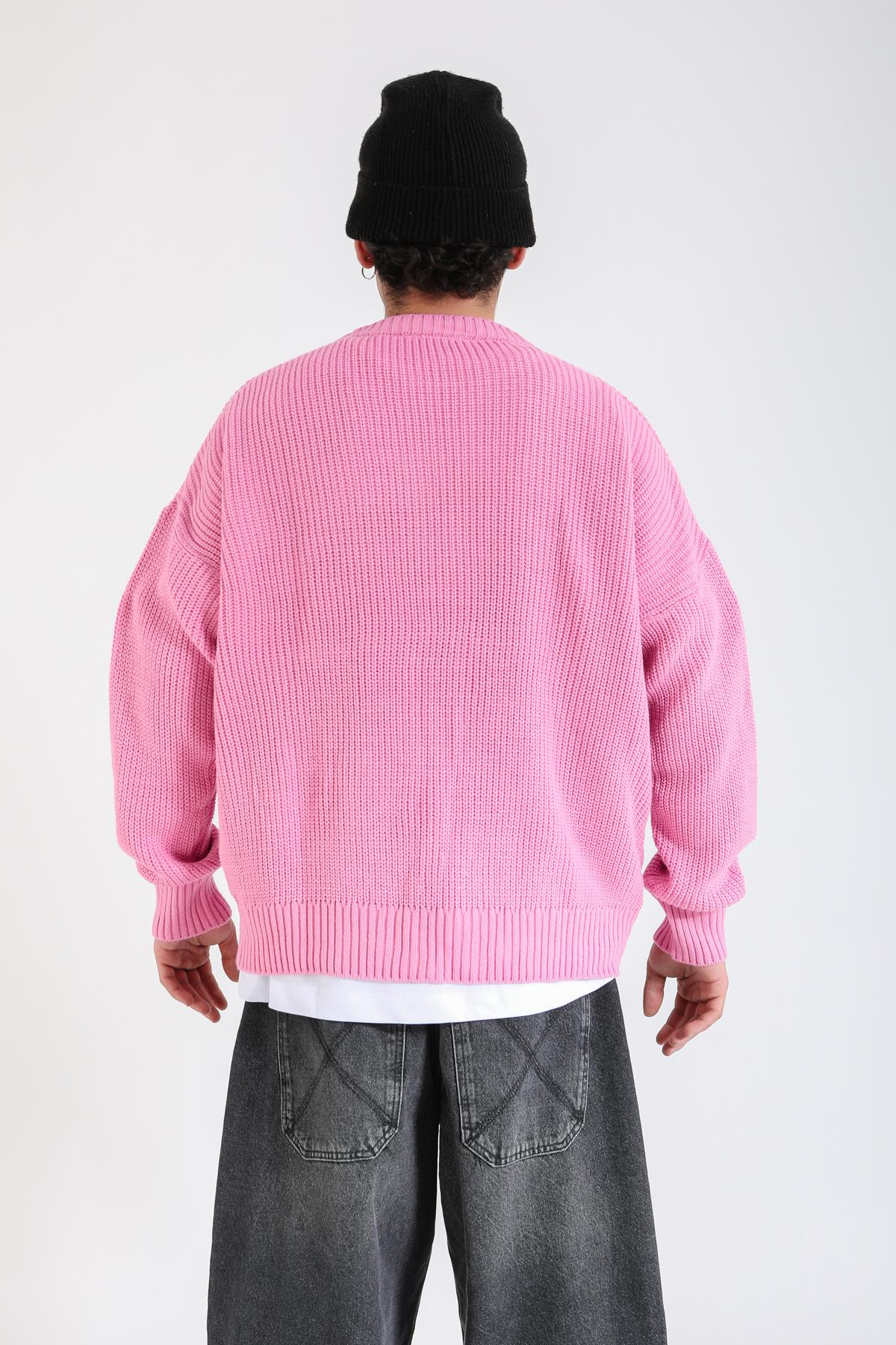 Vcnty Pembe Oversize Kazak KZK153