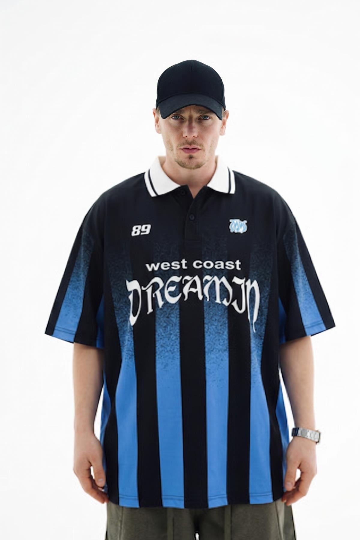 West Baskılı Oversize Forma Tshirt JC01 25Y261